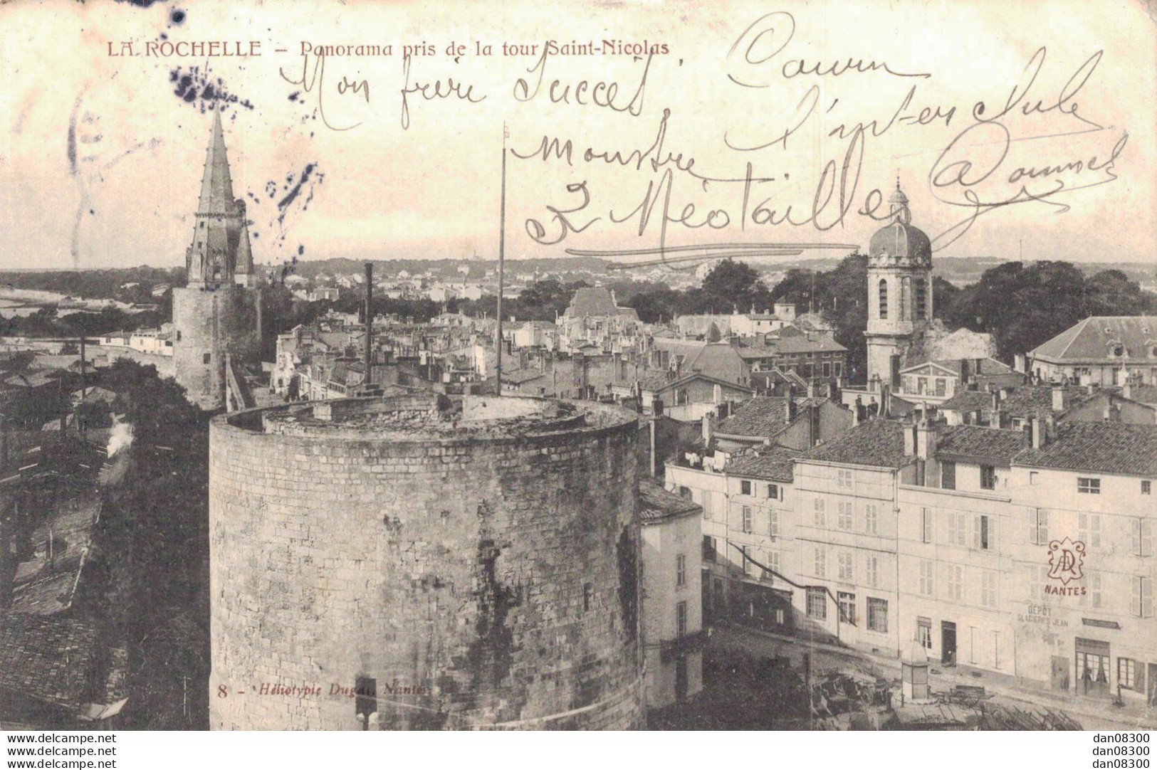 17 LA ROCHELLE PANORAMA PRIS DE LA TOUR SAINT NICOLAS - La Rochelle