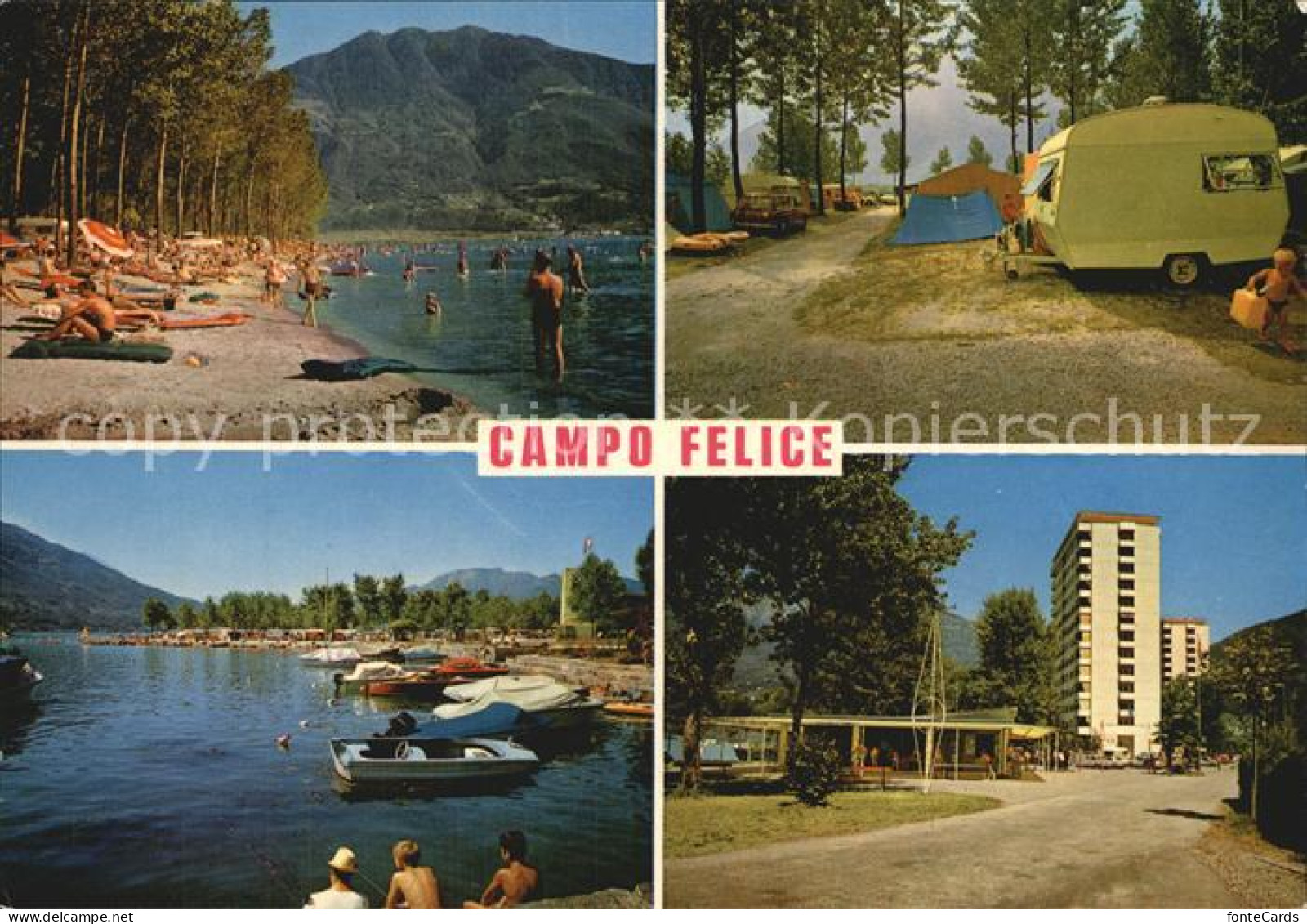 12420713 Tenero Campo Felice Lago Maggiore Strand Campingplatz Tenero - Andere & Zonder Classificatie
