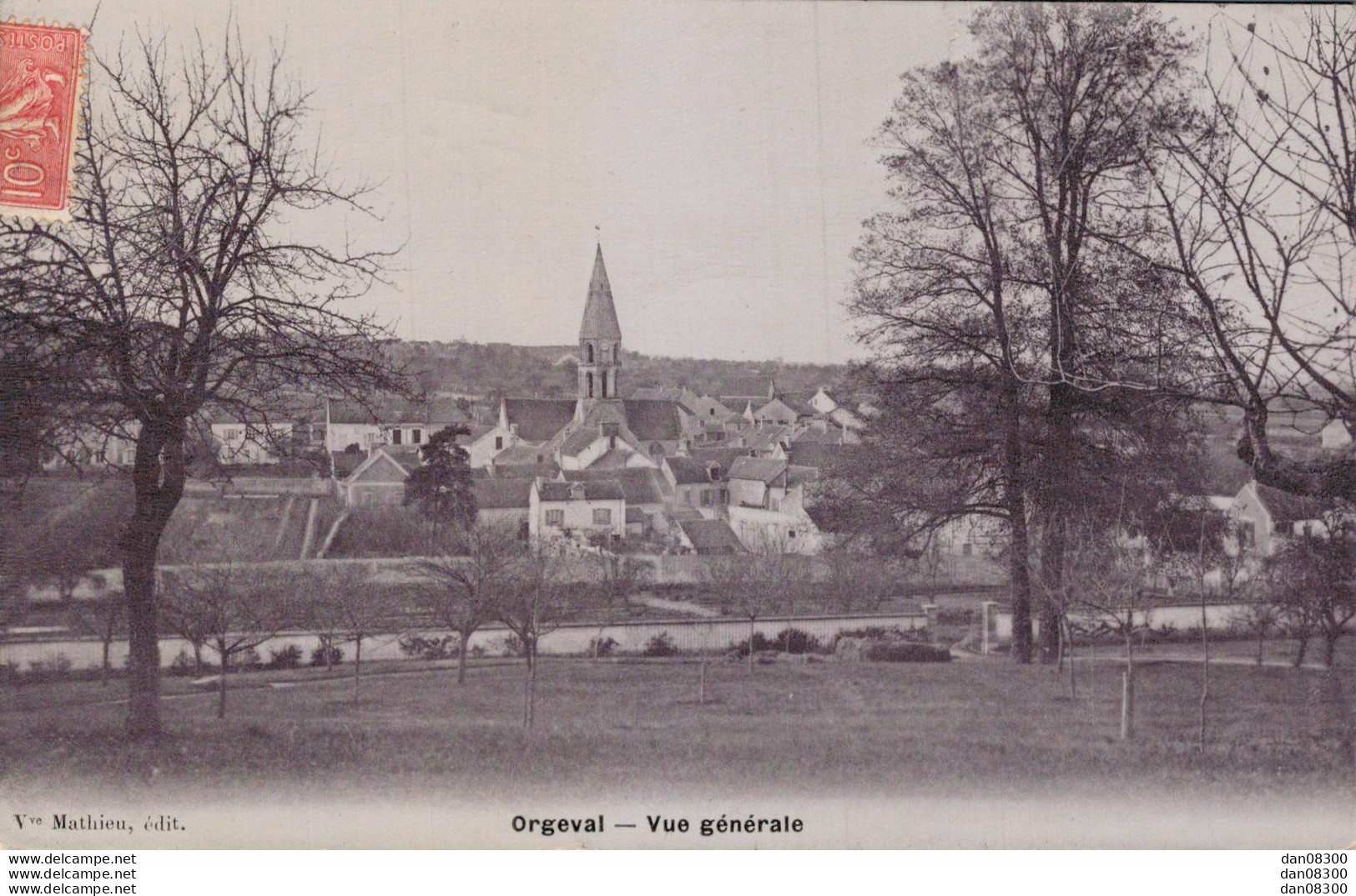 78 ORGEVAL VUE GENERALE - Orgeval