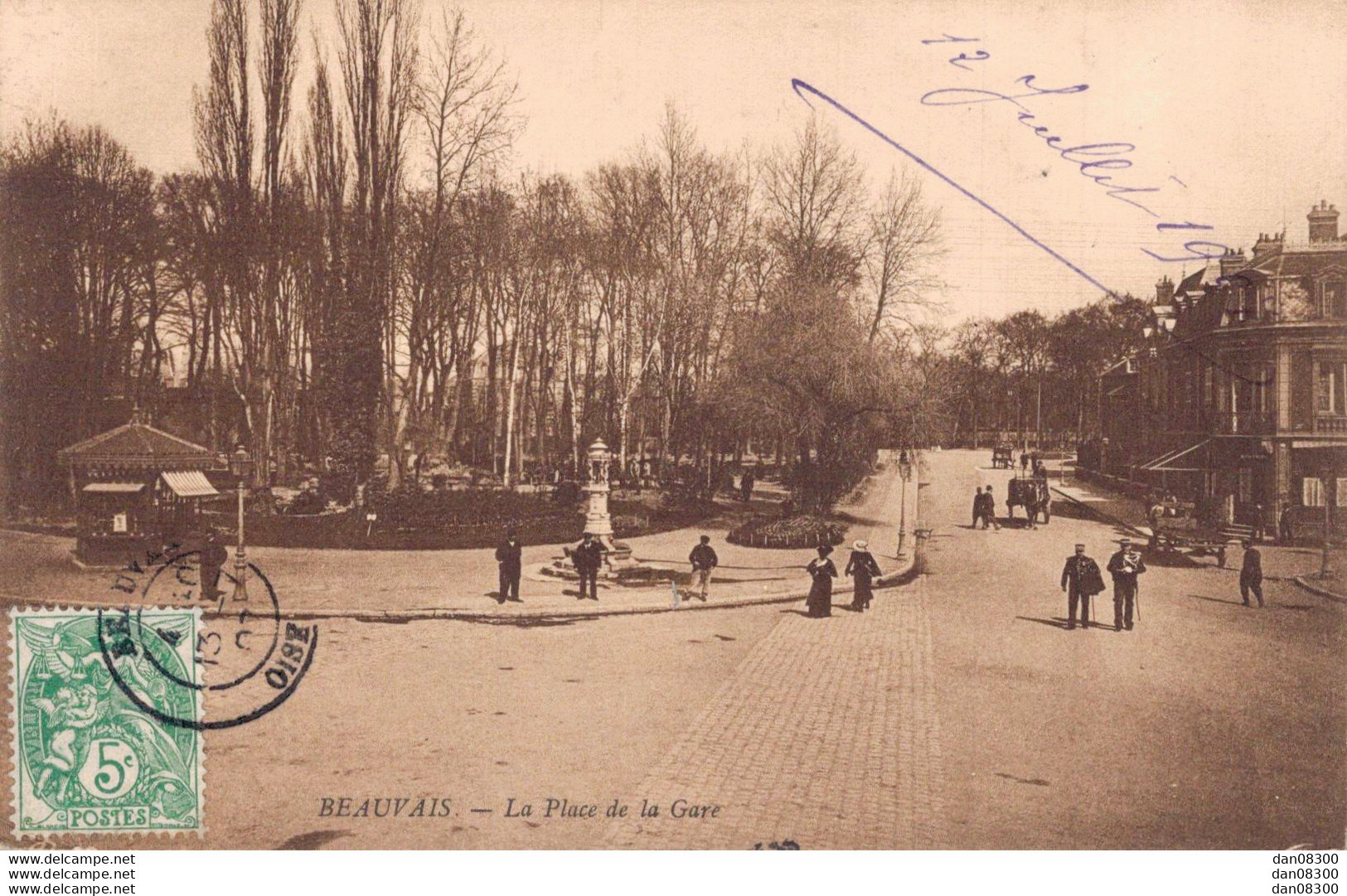 60 BEAUVAIS LA PLACE DE LA GARE - Beauvais