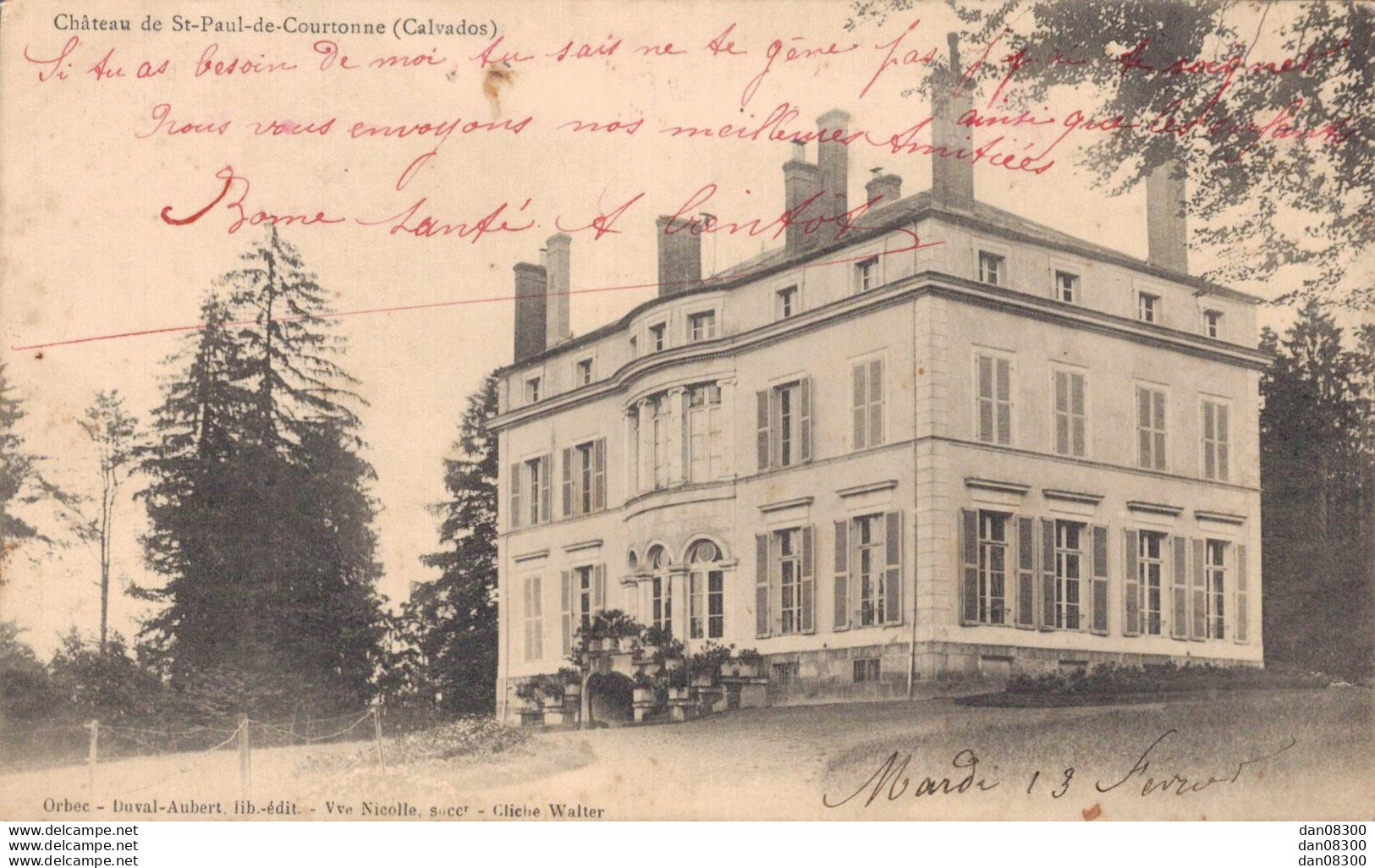 14 CHATEAU DE SAINT PAUL DE COURTONNE - Other & Unclassified