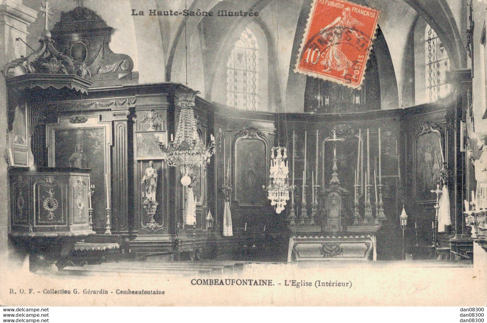 70 COMBEAUFONTAINE L'EGLISE INTERIEUR - Other & Unclassified