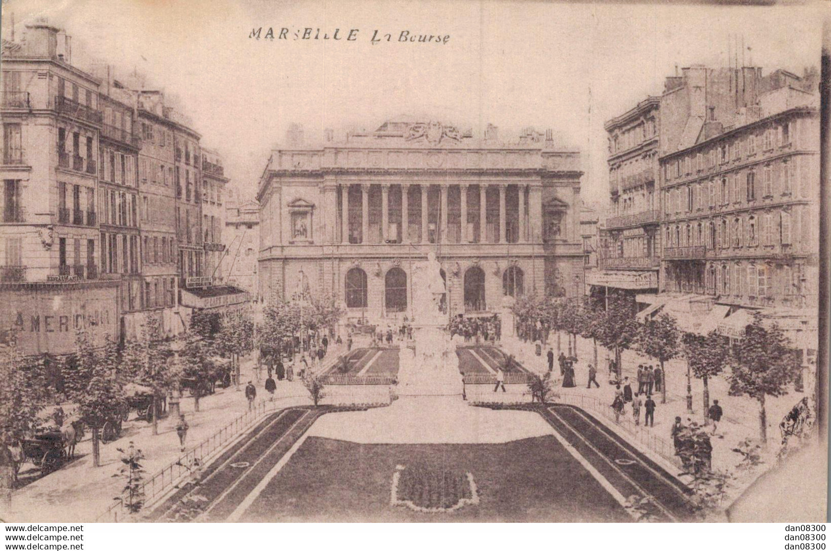 13 MARSEILLE LA BOURSE - Canebière, Stadscentrum