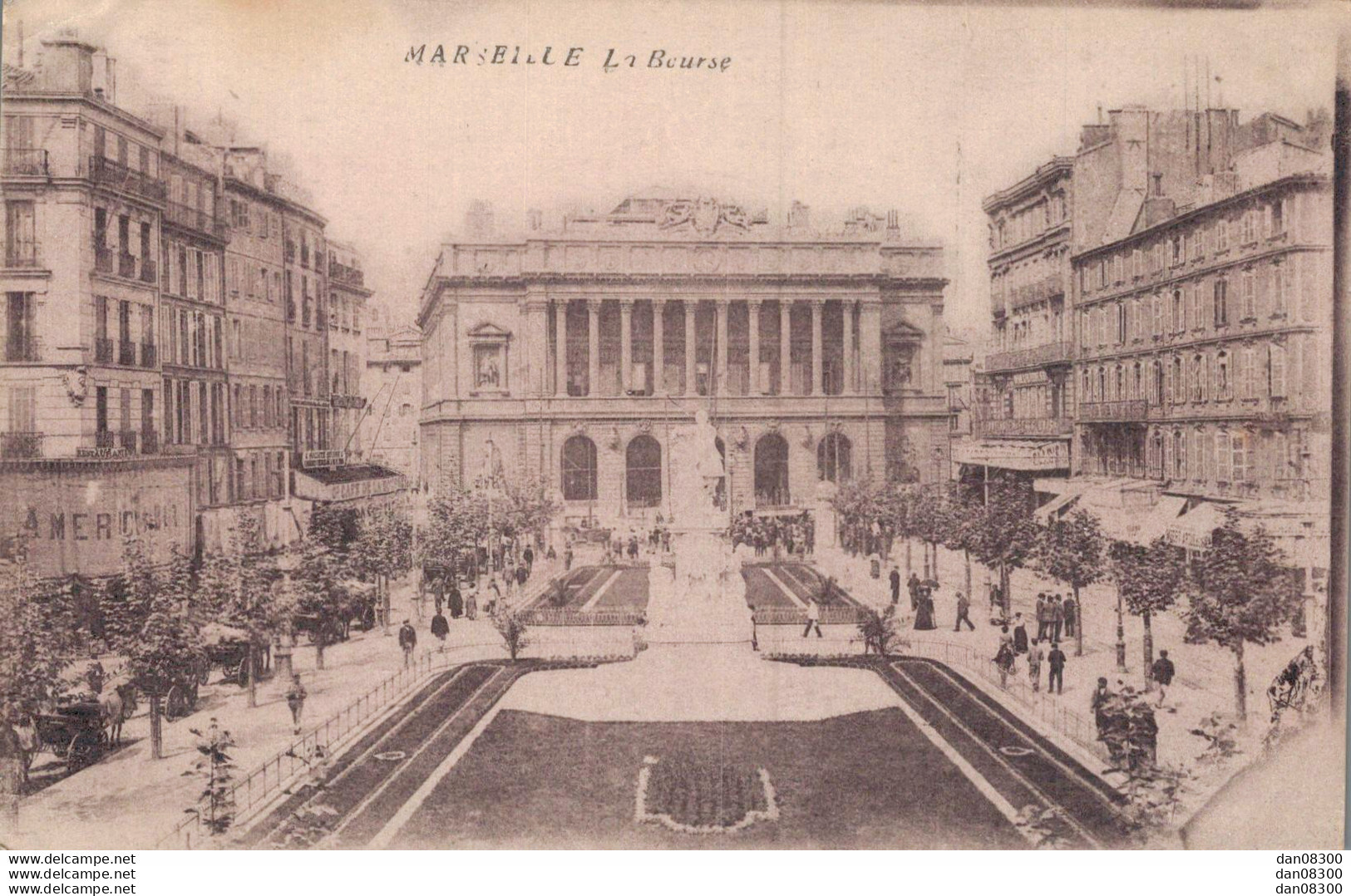 13 MARSEILLE LA BOURSE - Canebière, Centro