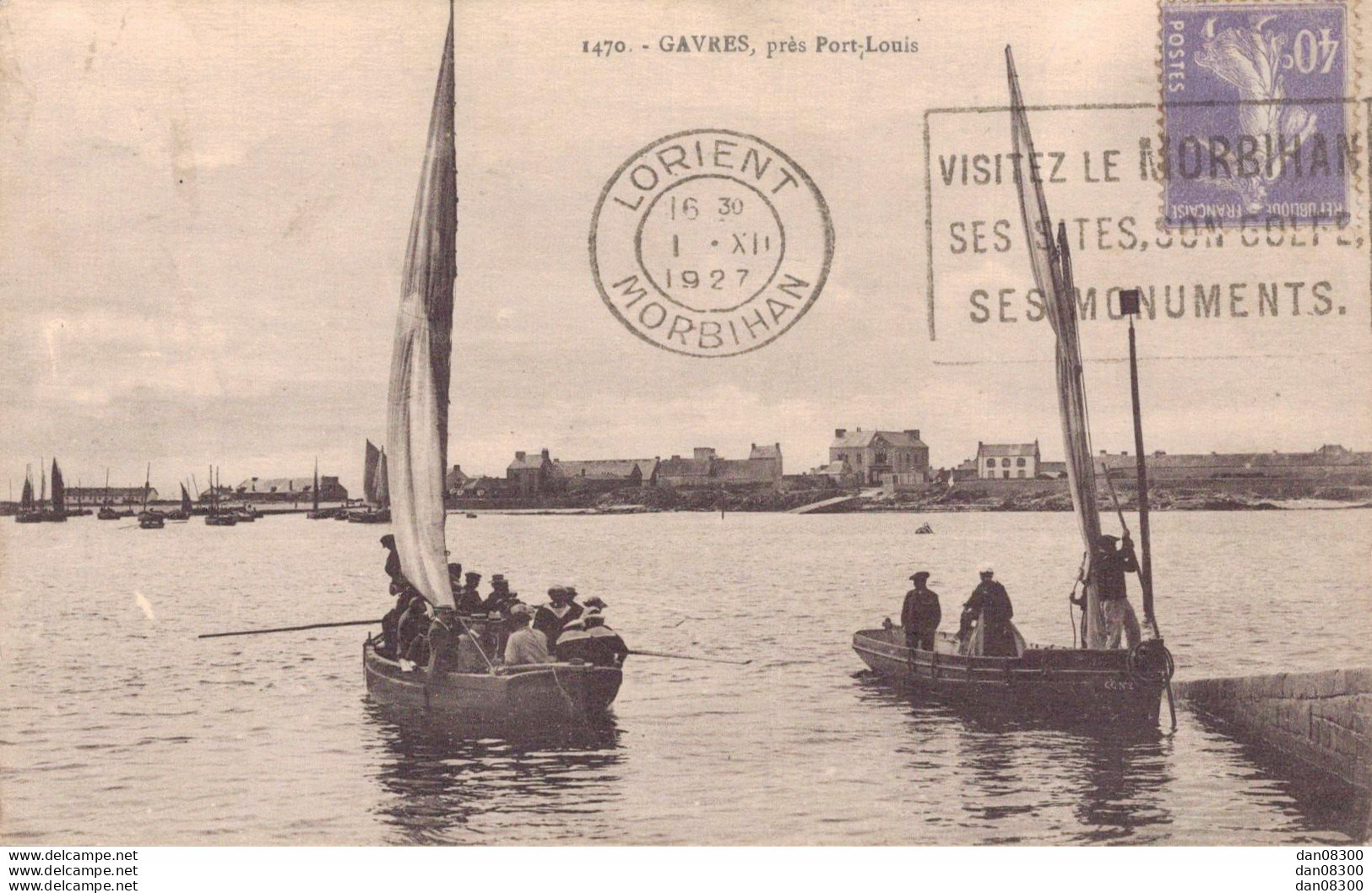 56 GAVRES PRES PORT LOUIS ANIMEE VOILIERS - Other & Unclassified