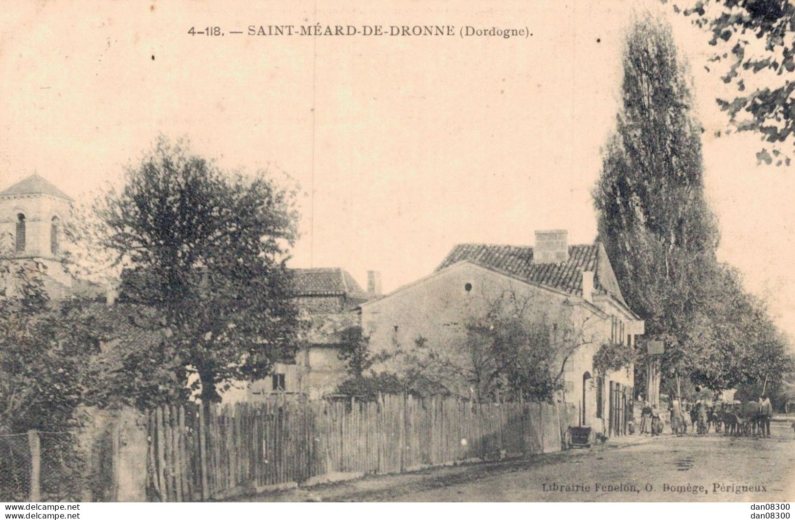 RARE  24 SAINT MEARD DE DRONNE TRES ANIMEE - Sonstige & Ohne Zuordnung