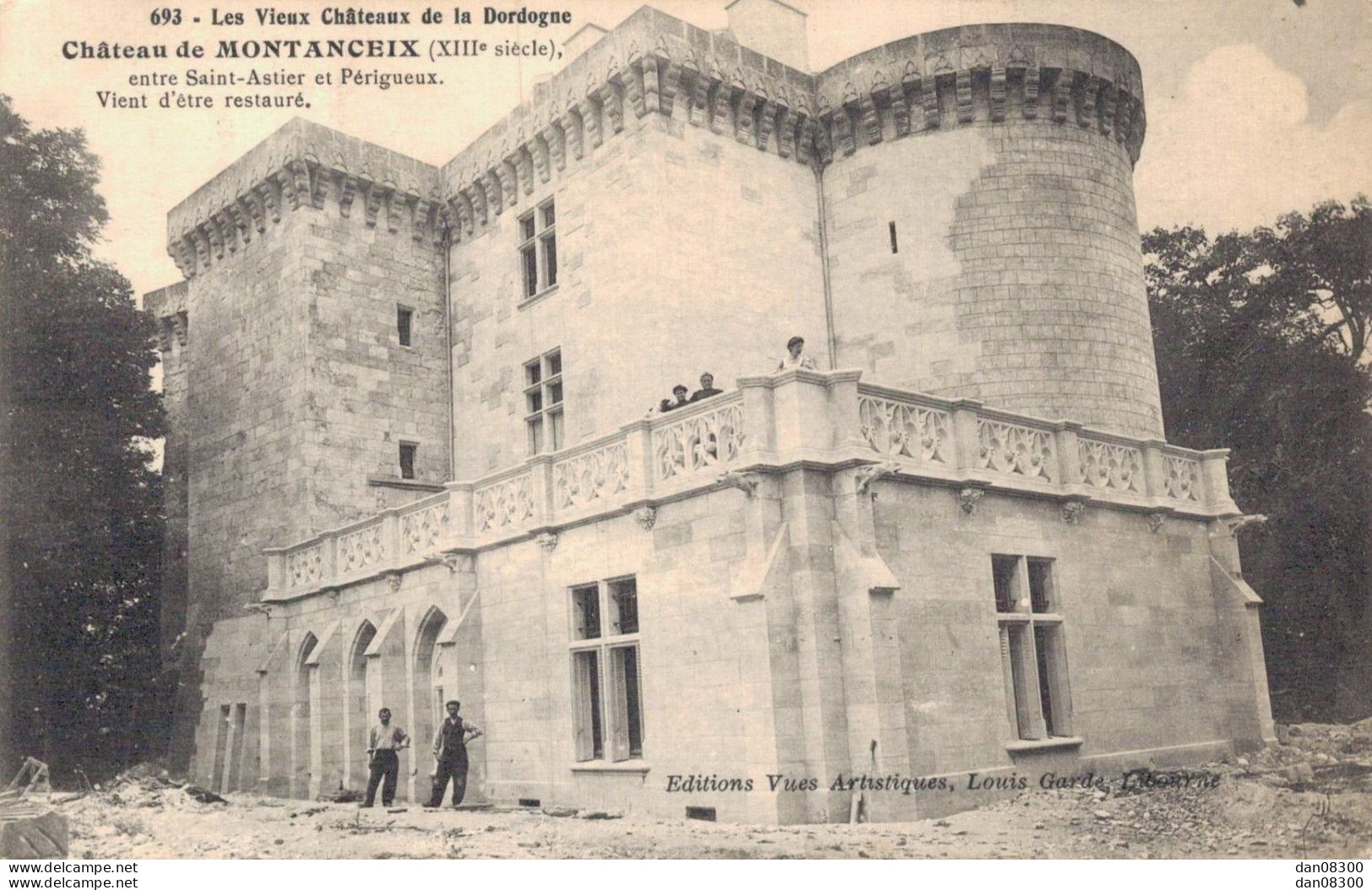 RARE  24 CHATEAU DE MONTANCEIX ENTRE SAINT ASTIER ET PERIGUEUX VIENT D'ETRE RESTAURE - Other & Unclassified