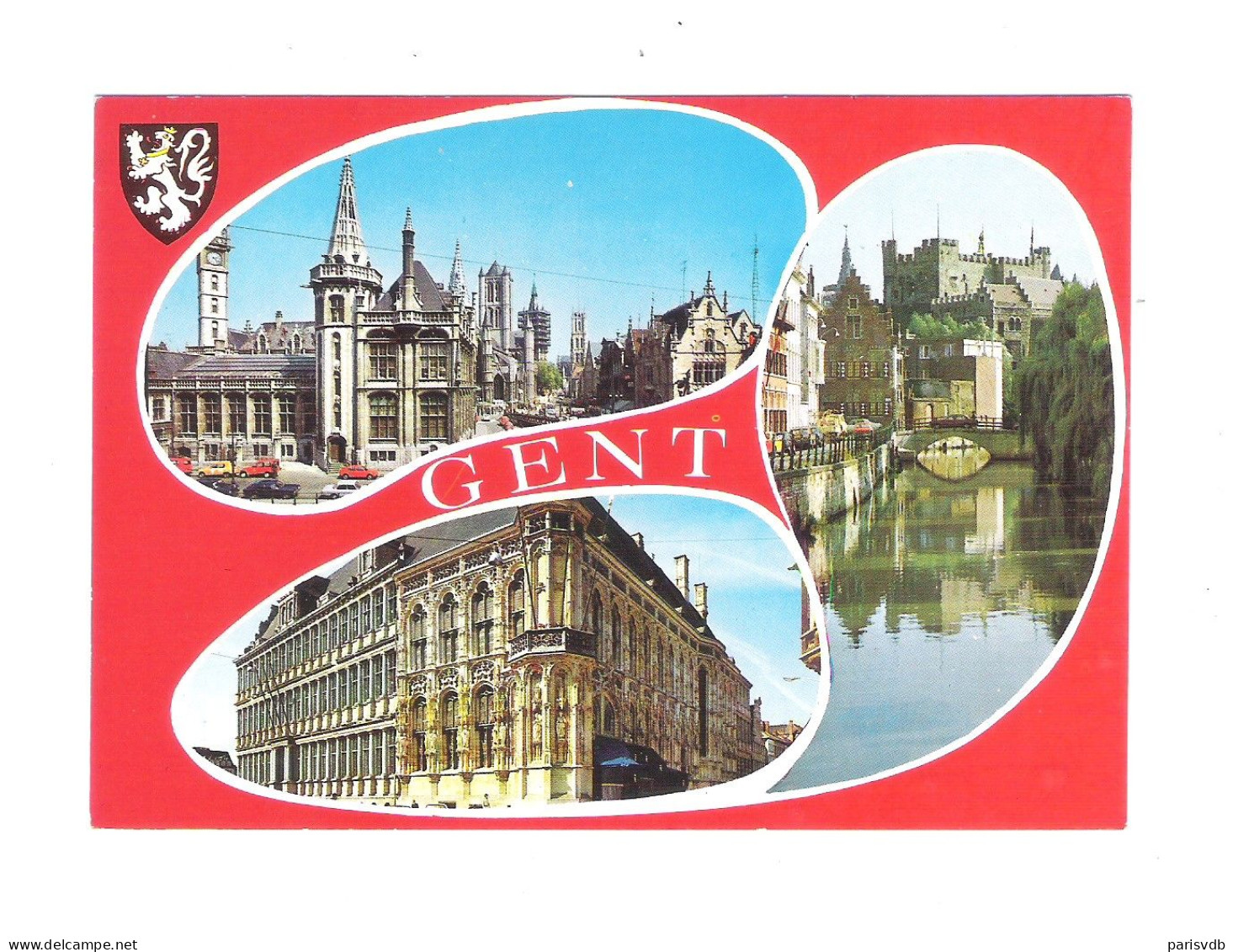 GENT - GAND -  3 ZICHTEN  (14.032) - Gent