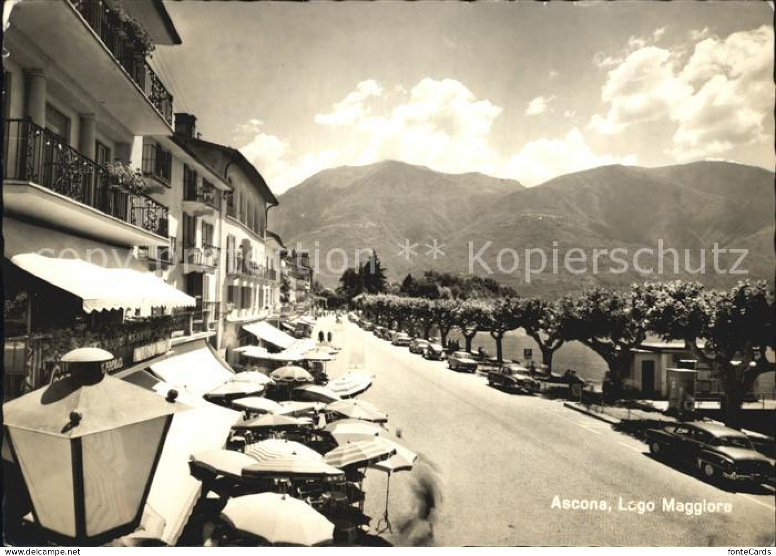 12419828 Ascona TI Promenade Lago Maggiore Ascona - Andere & Zonder Classificatie