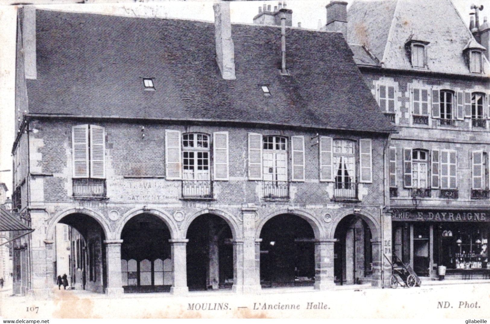 03 - Allier - MOULINS - L'ancienne Halle - Moulins