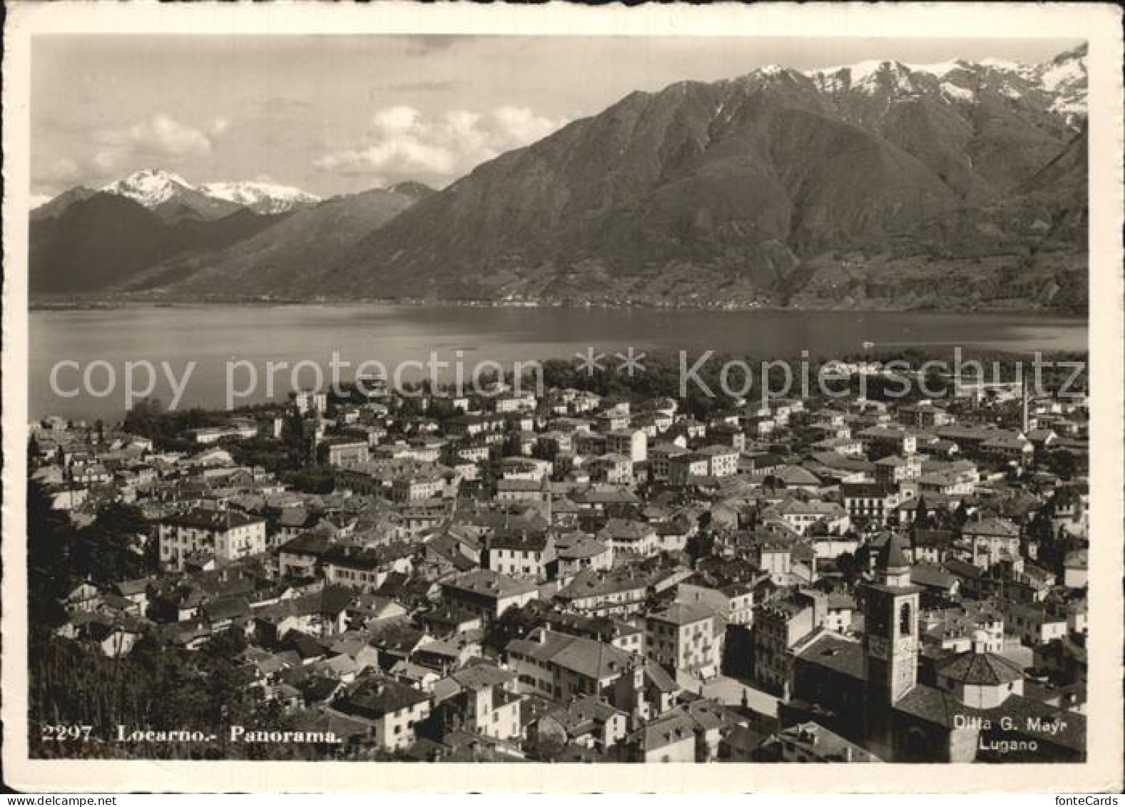 12419812 Locarno TI Panorama  - Andere & Zonder Classificatie