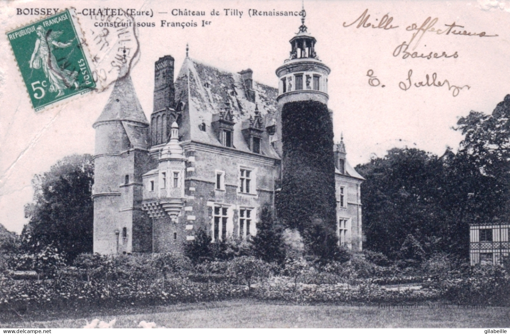 27 - Eure - BOISSEY Le CHATEL - Chateau De Tilly - Autres & Non Classés