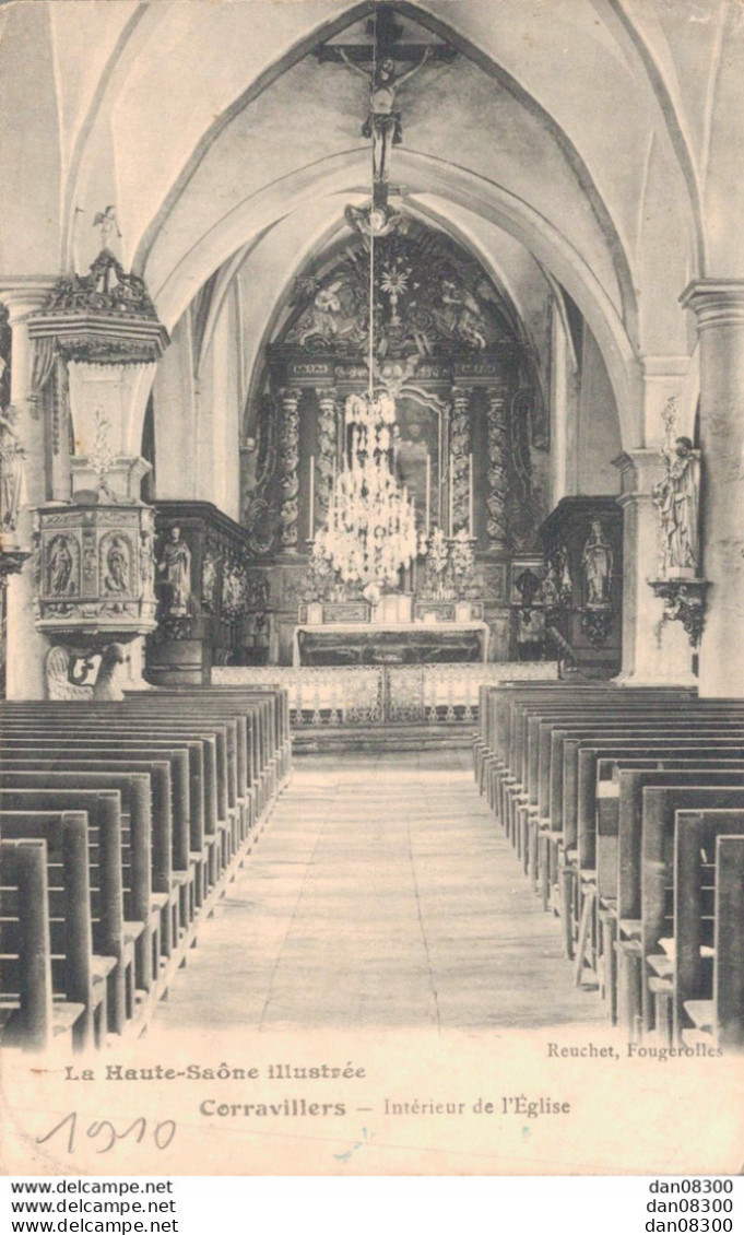 70 CORRAVILLERS INTERIEUR DE L'EGLISE - Autres & Non Classés