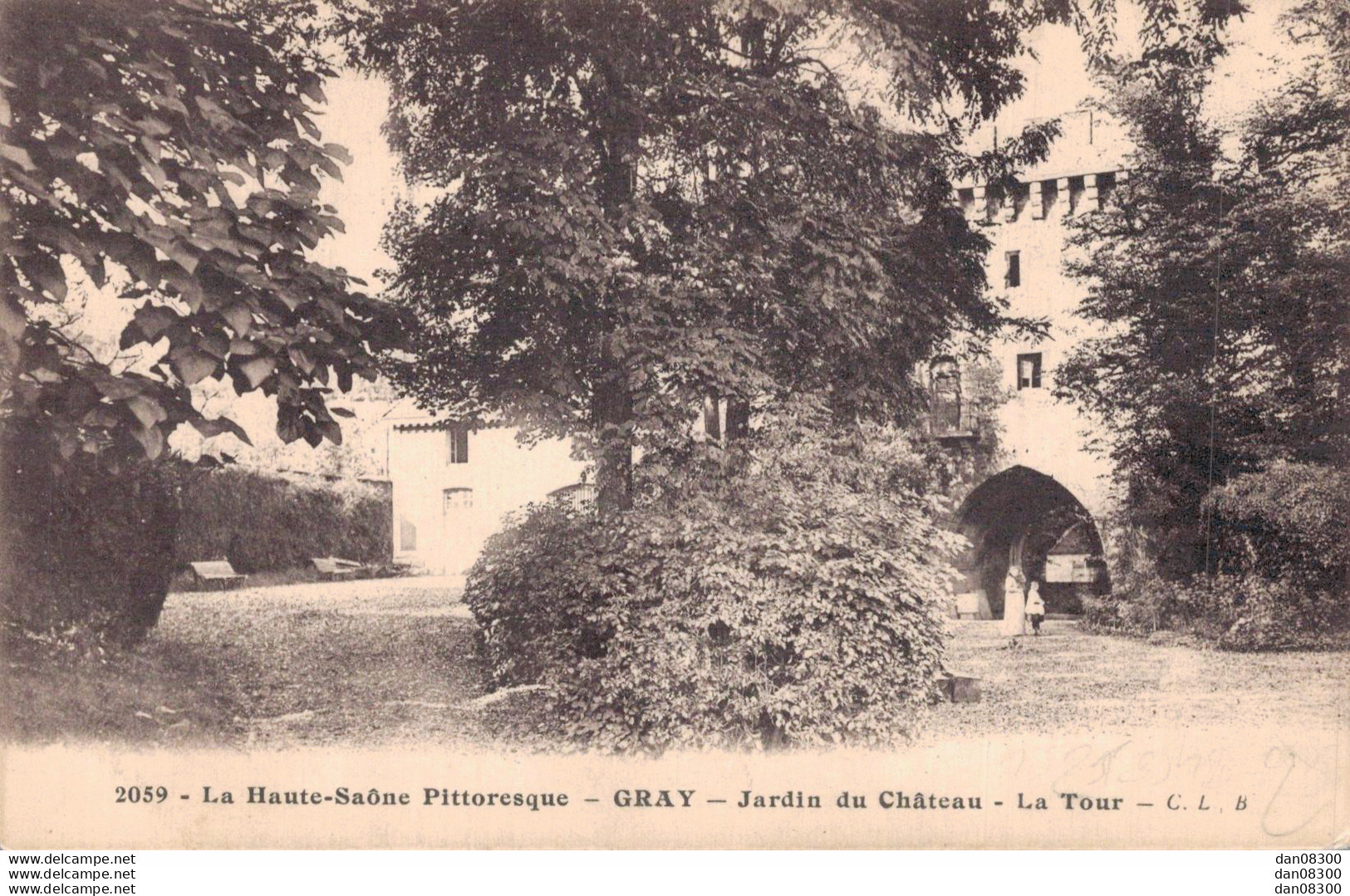 70 GRAY JARDIN DU CHATEAU LA TOUR - Gray