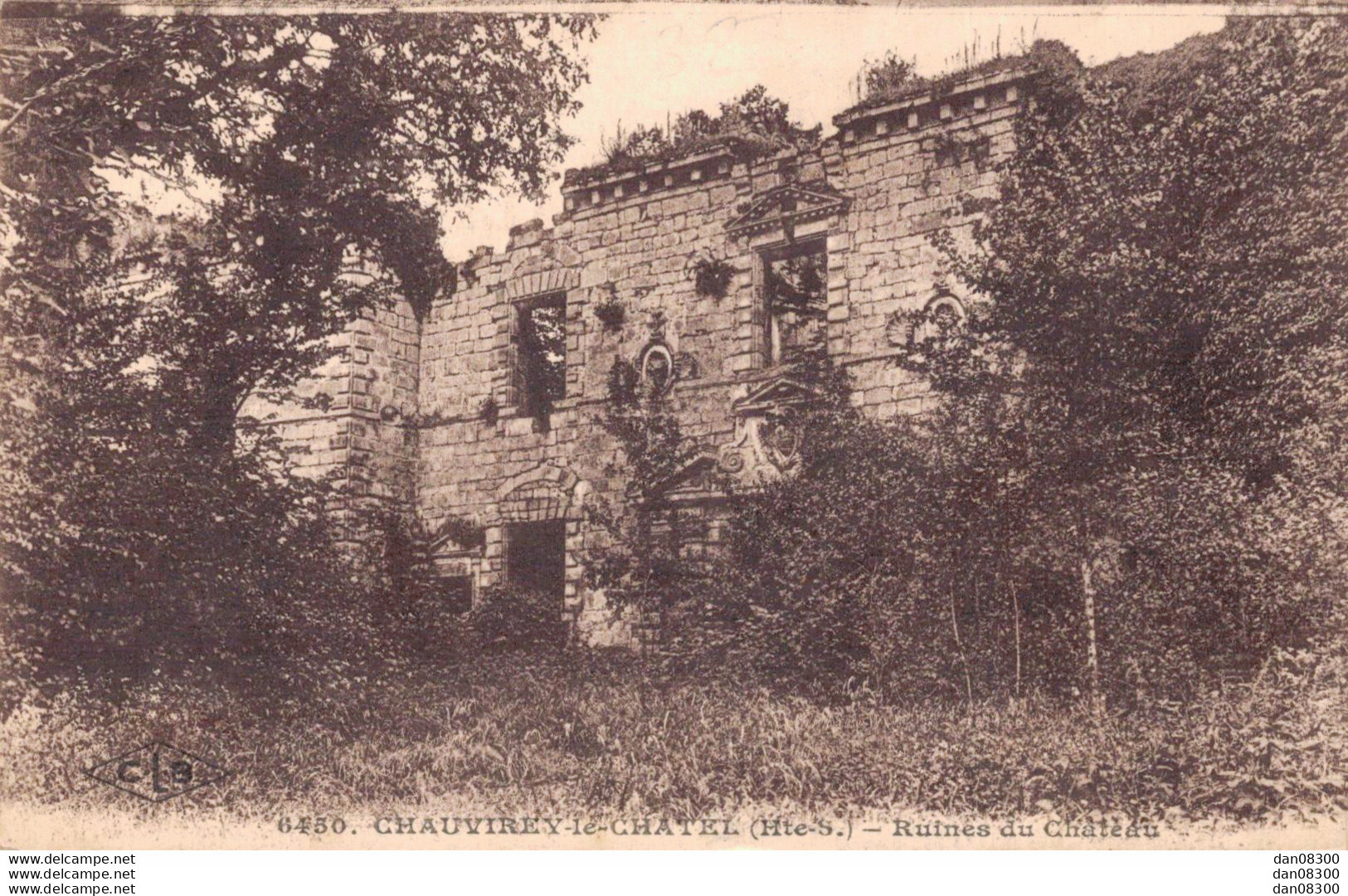 70 CHAUVIREY LE CHATEL RUINES DU CHATEAU - Other & Unclassified