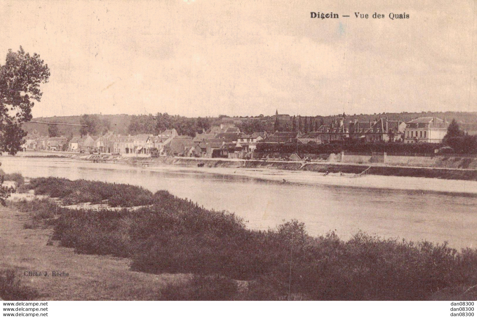 71 DIGOIN VUE DES QUAIS - Digoin