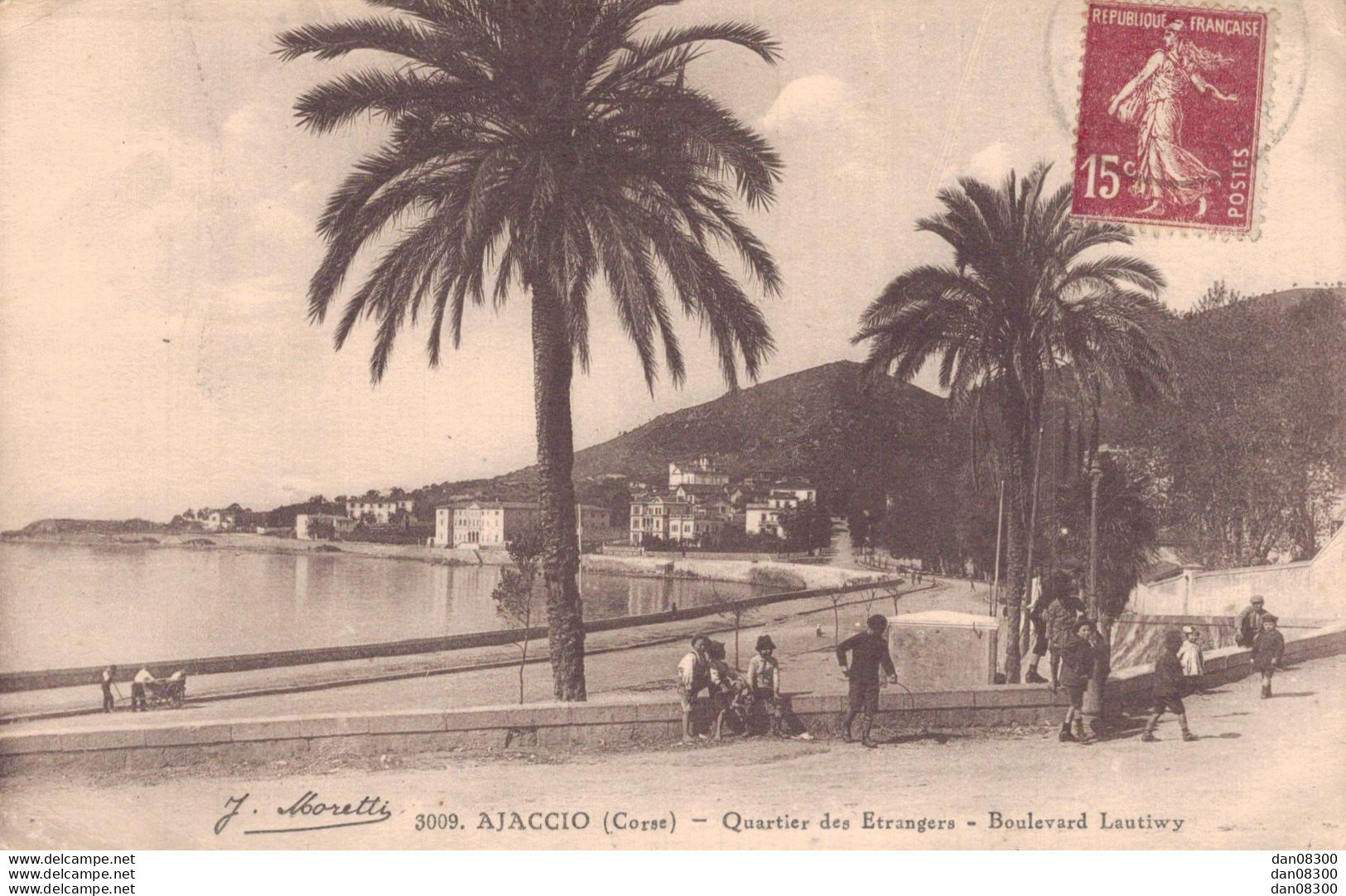 20 AJACCIO QUARTIER DES ETRANGERS BOULEVARD LAUTIWY - Ajaccio