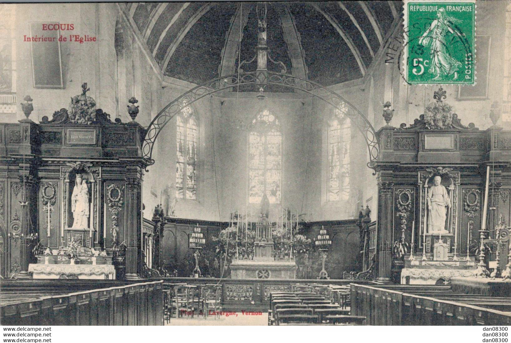 27 ECOUIS INTERIEUR DE L'RGLISE - Other & Unclassified