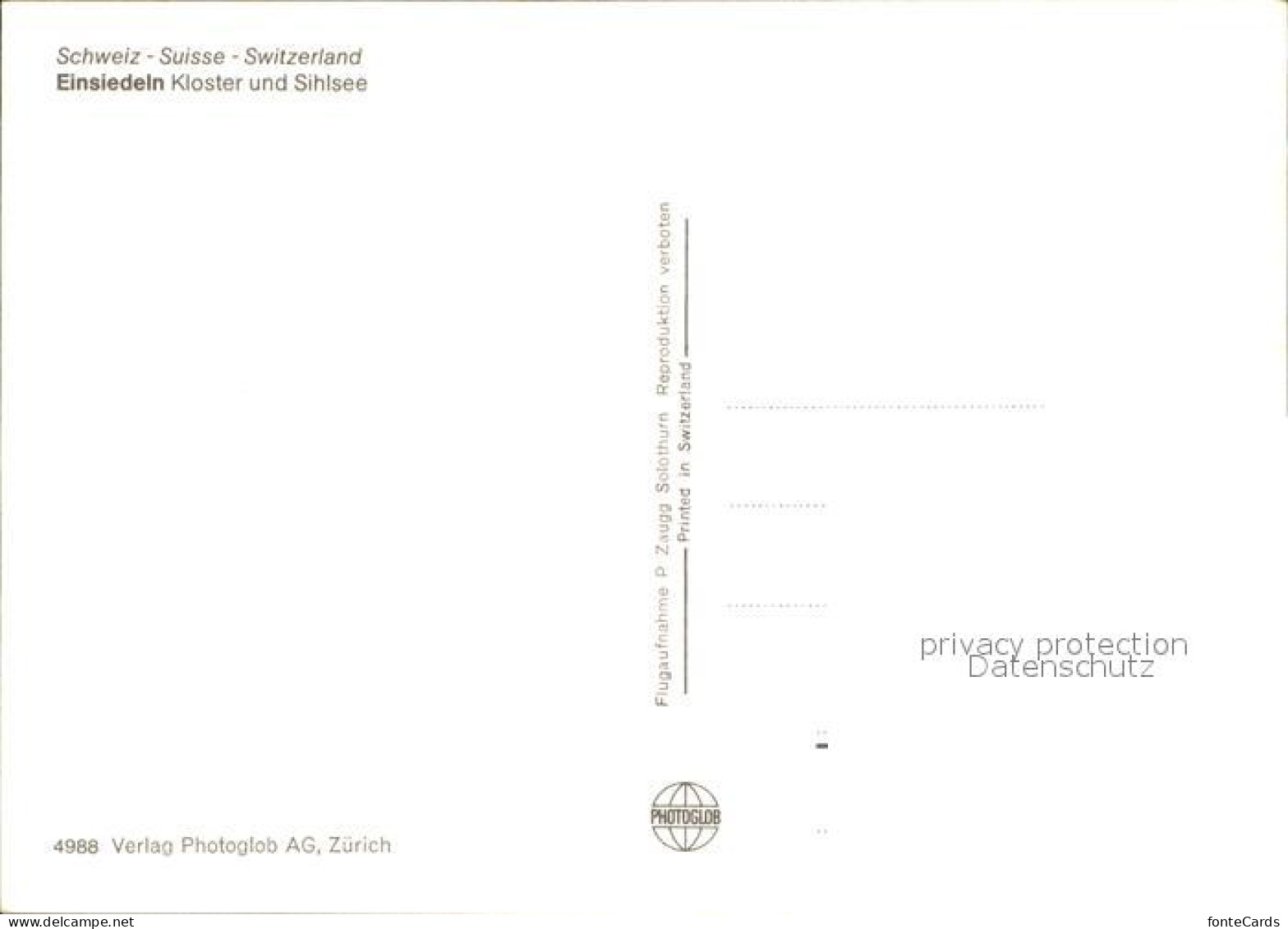 12419303 Einsiedeln SZ Fliegeraufnahme Kloster Und Sihlsee Einsiedeln - Andere & Zonder Classificatie