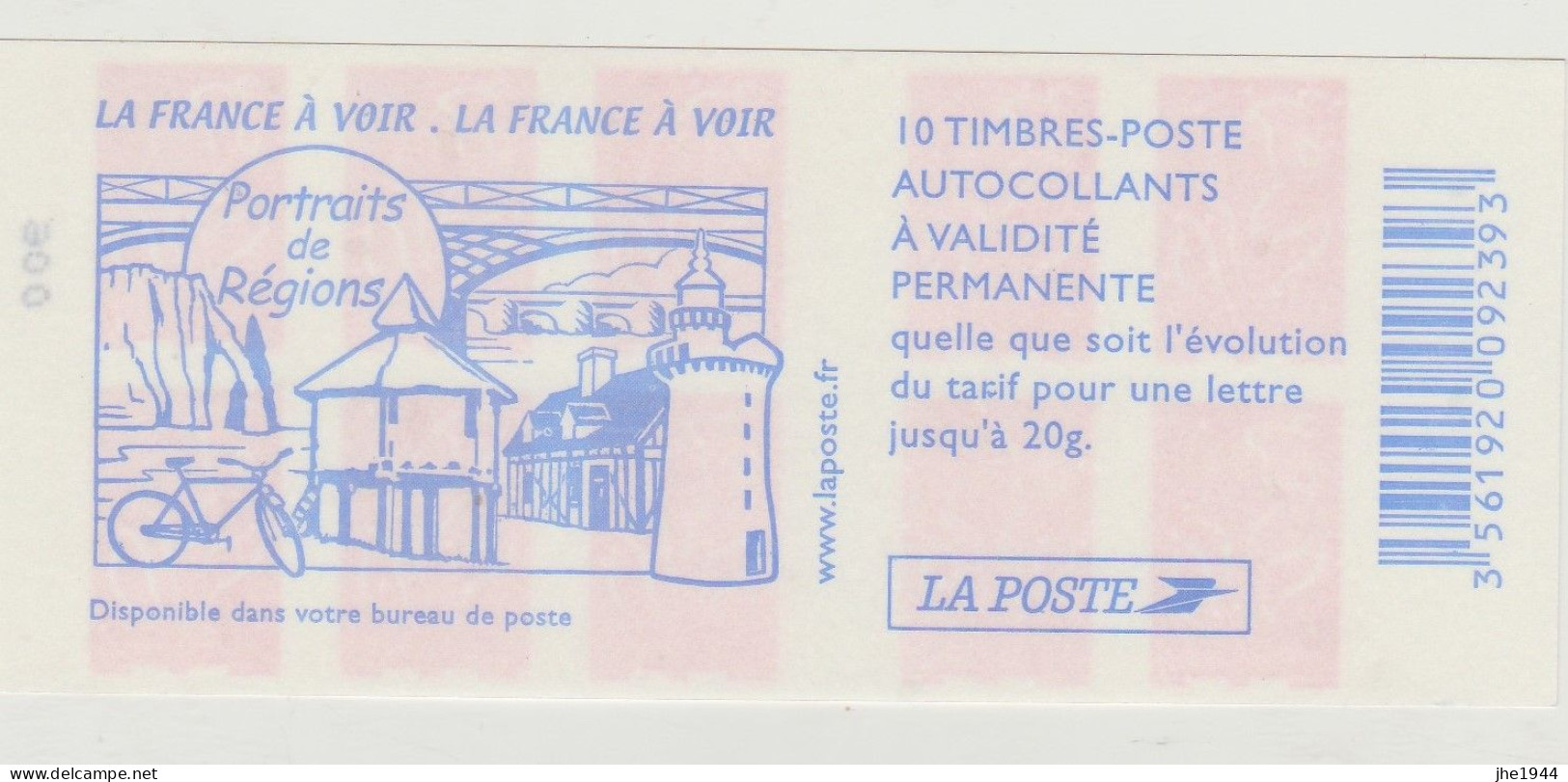 France Carnet N° 3744-C6 ** La France à Voir - Autres & Non Classés