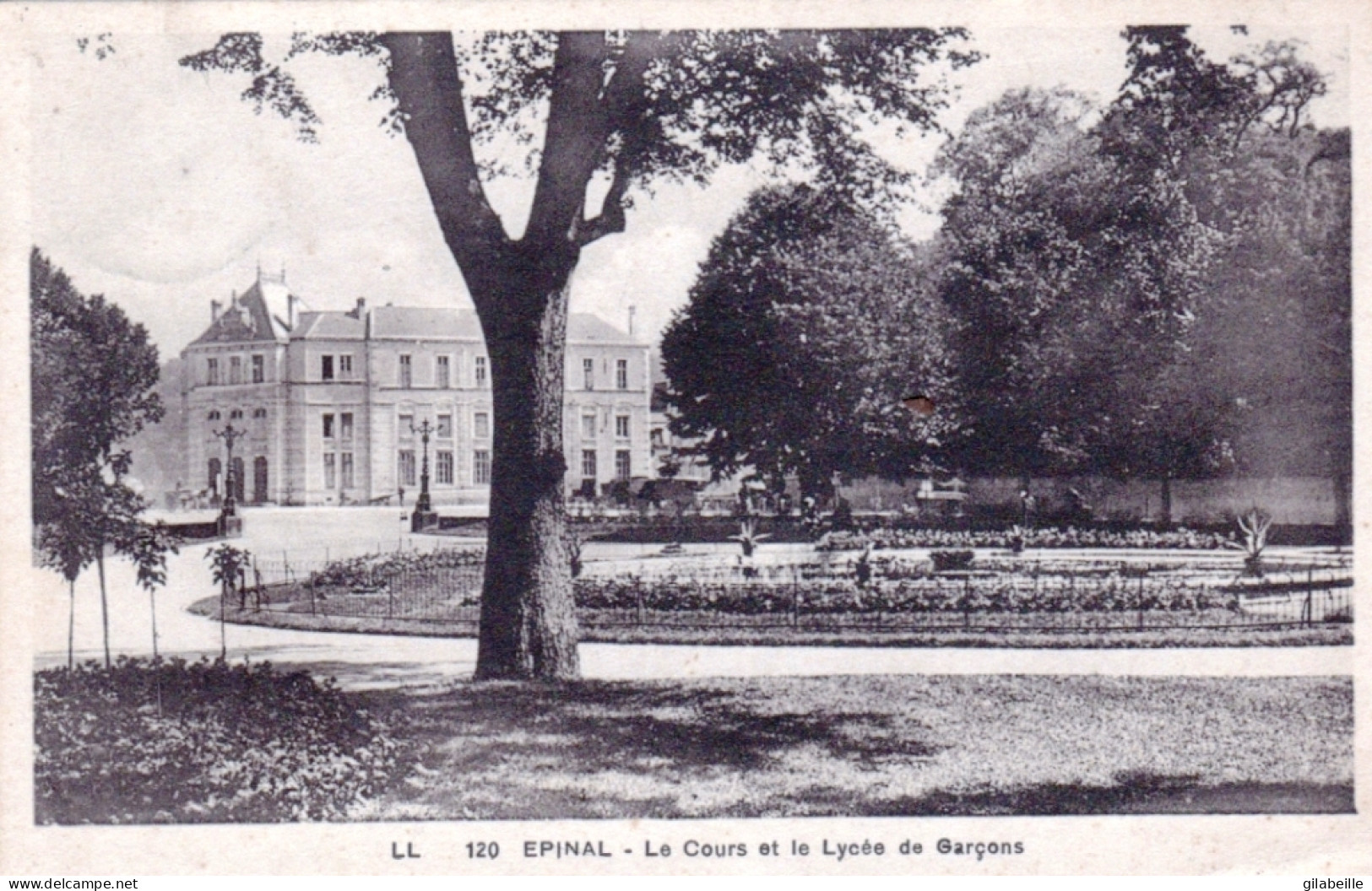 88 - Vosges - EPINAL - Le Cours Et Le Lycée De Garcons - Epinal