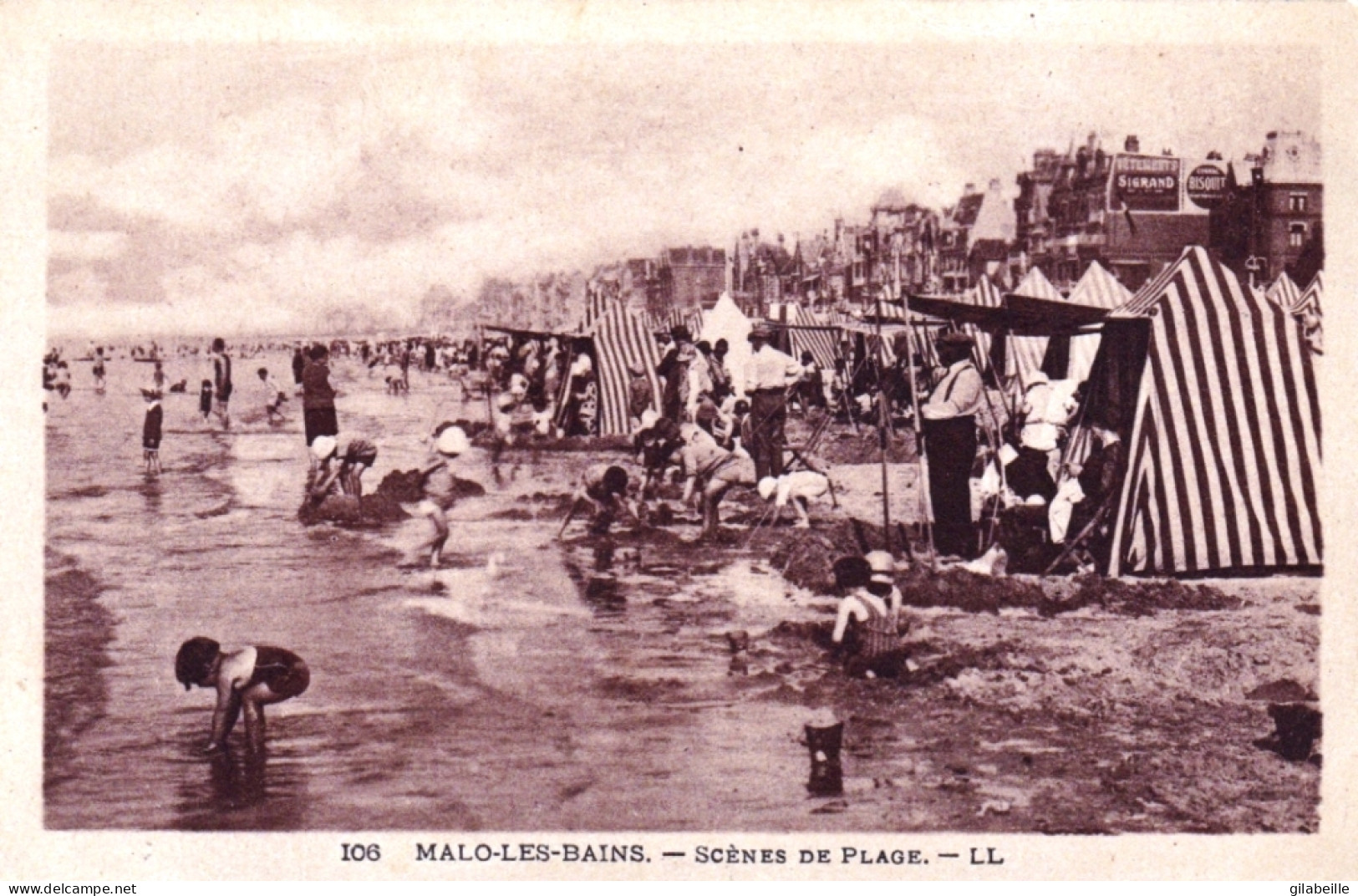 59 - MALO Les BAINS - Scenes De Plage - Malo Les Bains