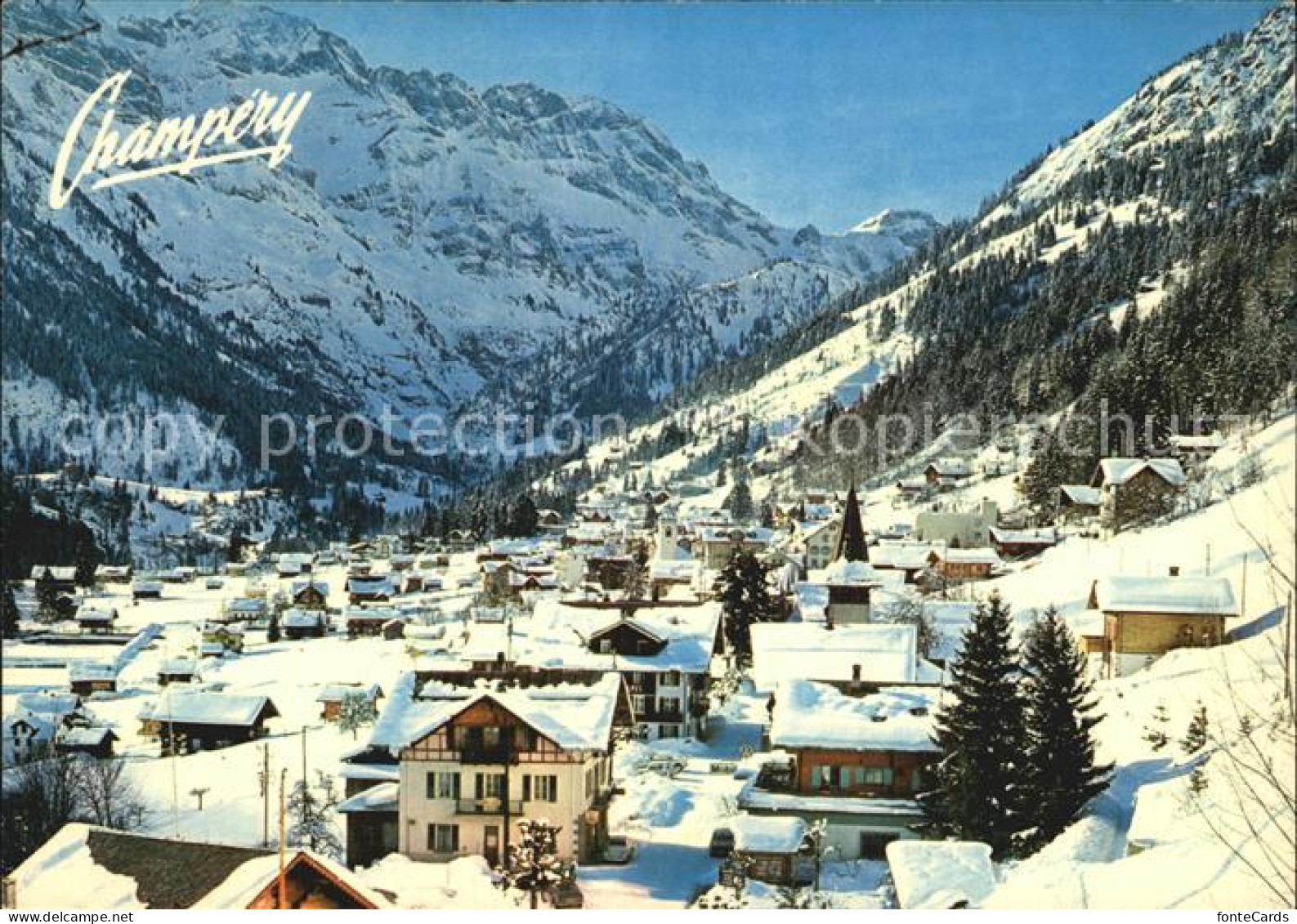 12417698 Champery Vue Generale Champery - Other & Unclassified