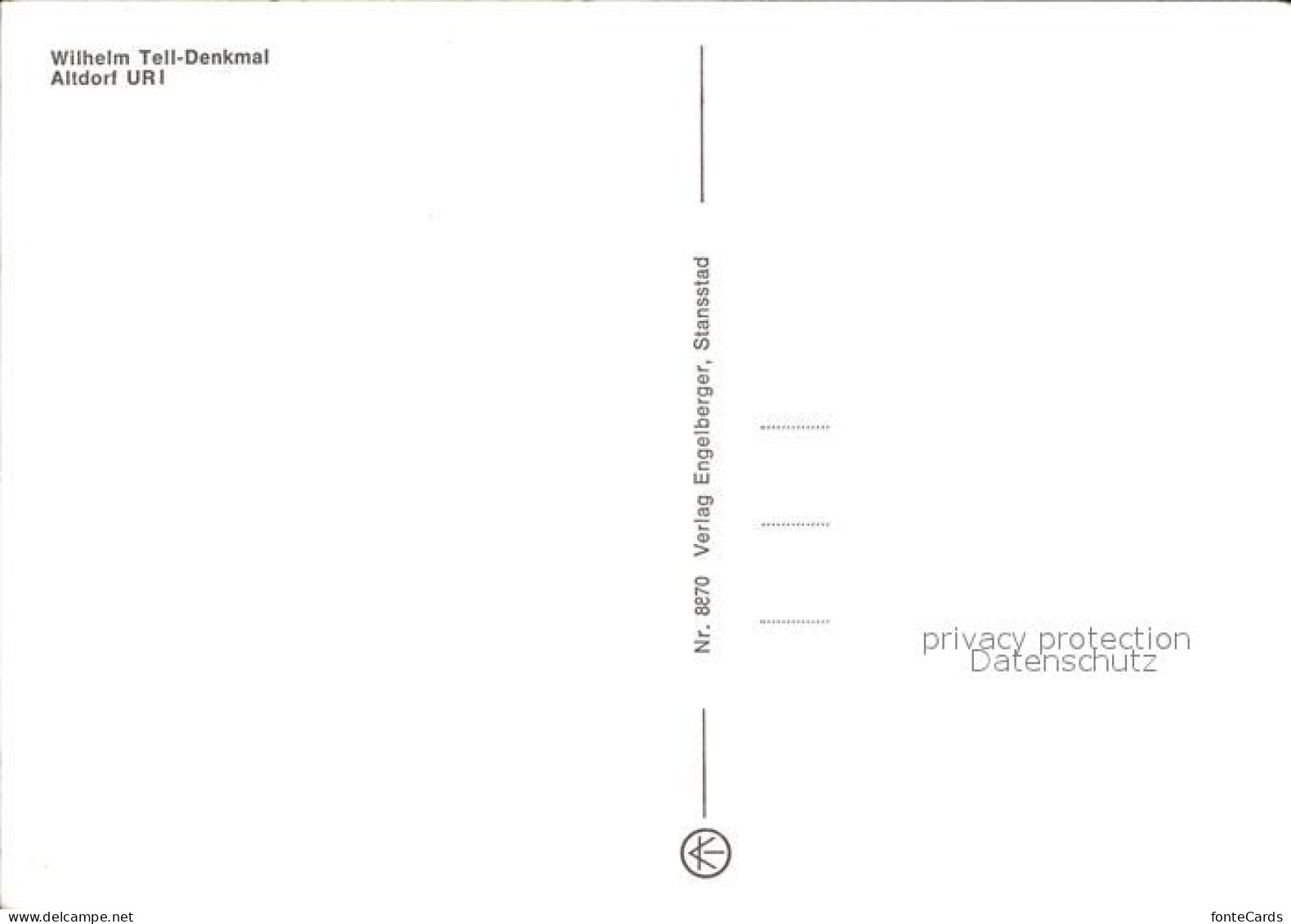 12416490 Altdorf UR Wilhelm Tell Denkmal Altdorf UR - Andere & Zonder Classificatie