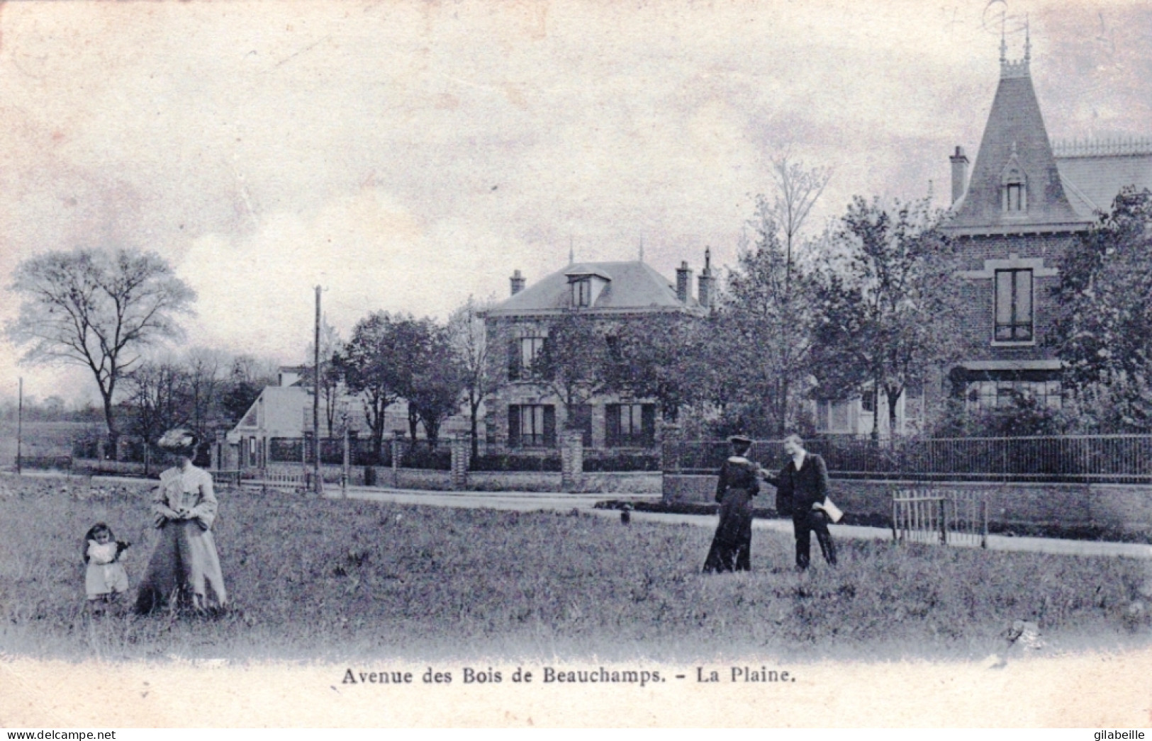 95 - Val D' Oise - BEAUCHAMPS -  Avenue Des Bois De Beauchamps - La Plaine  - Beauchamp