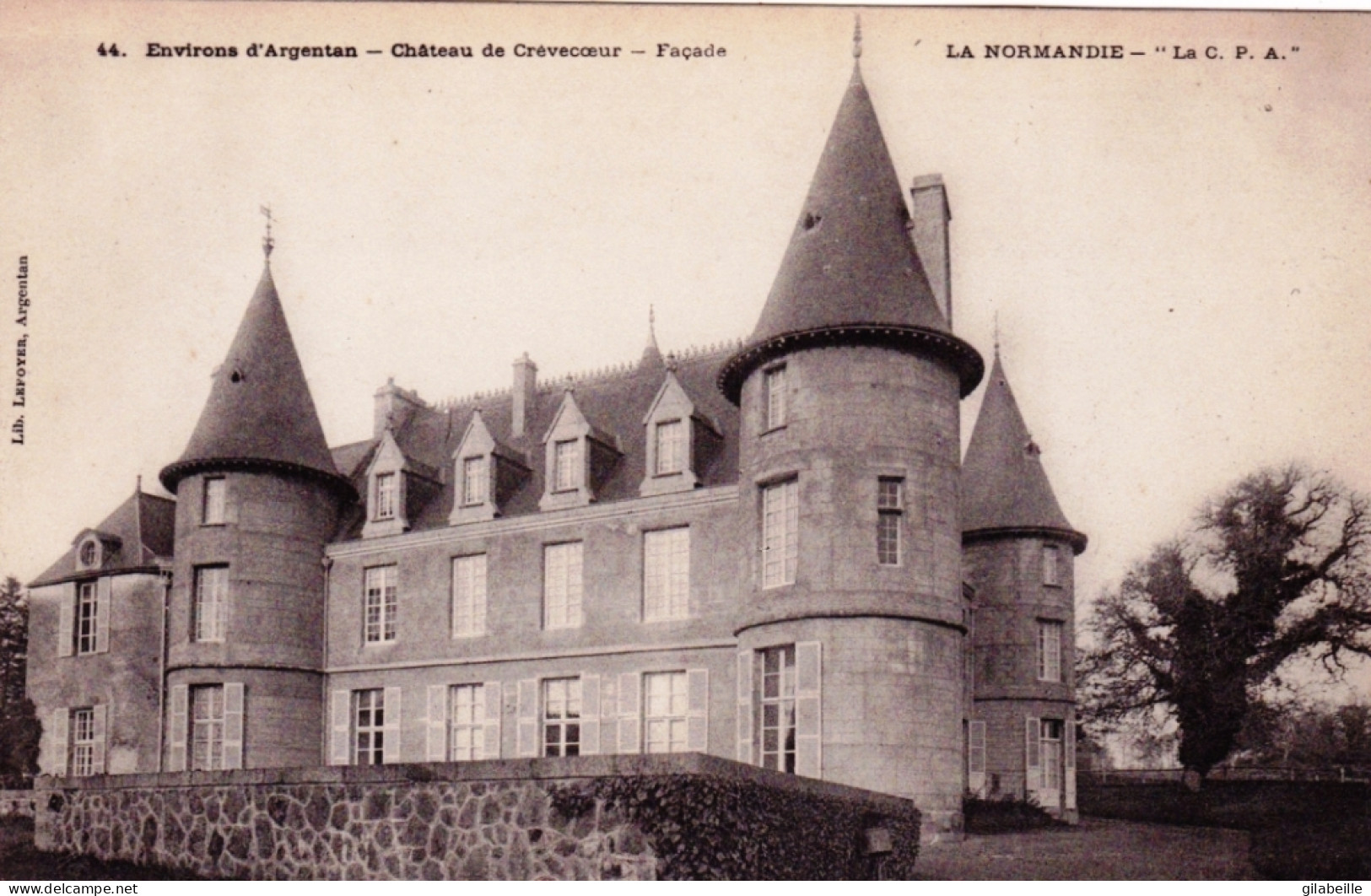 61 - Orne - Environs D'ARGENTAN - Chateau De Crevecoeur - Argentan