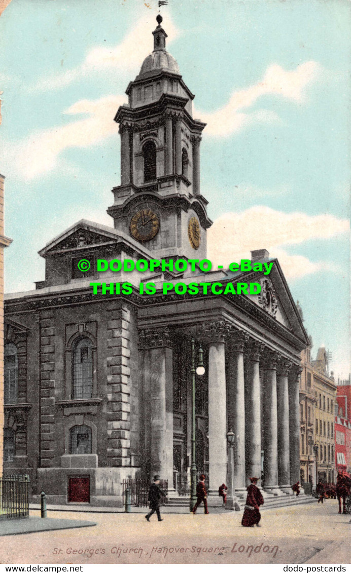 R546192 London. Hanover Square. St. George Church. F. Hartmann. Real Glossy Seri - Other & Unclassified