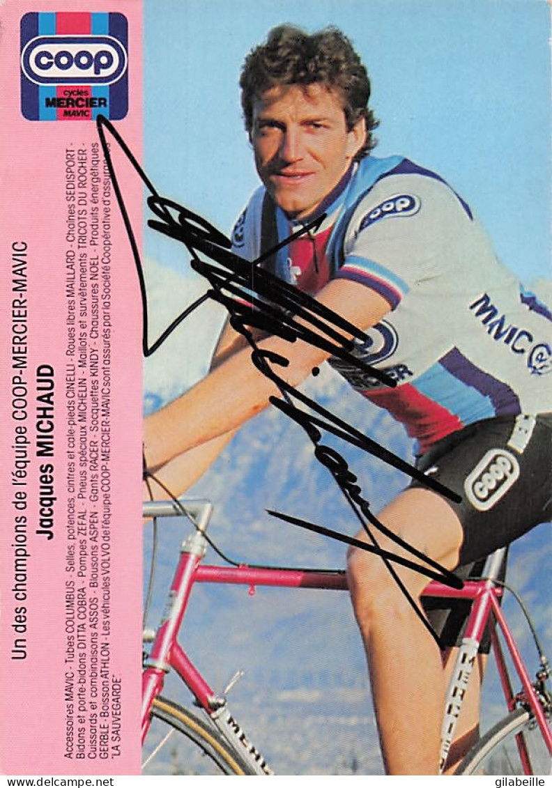 Vélo Coureur Cycliste Francais Jacques Mercier - Team COOP Mercier  Cycling - Cyclisme - Ciclismo - Wielrennen -SIgnée  - Radsport