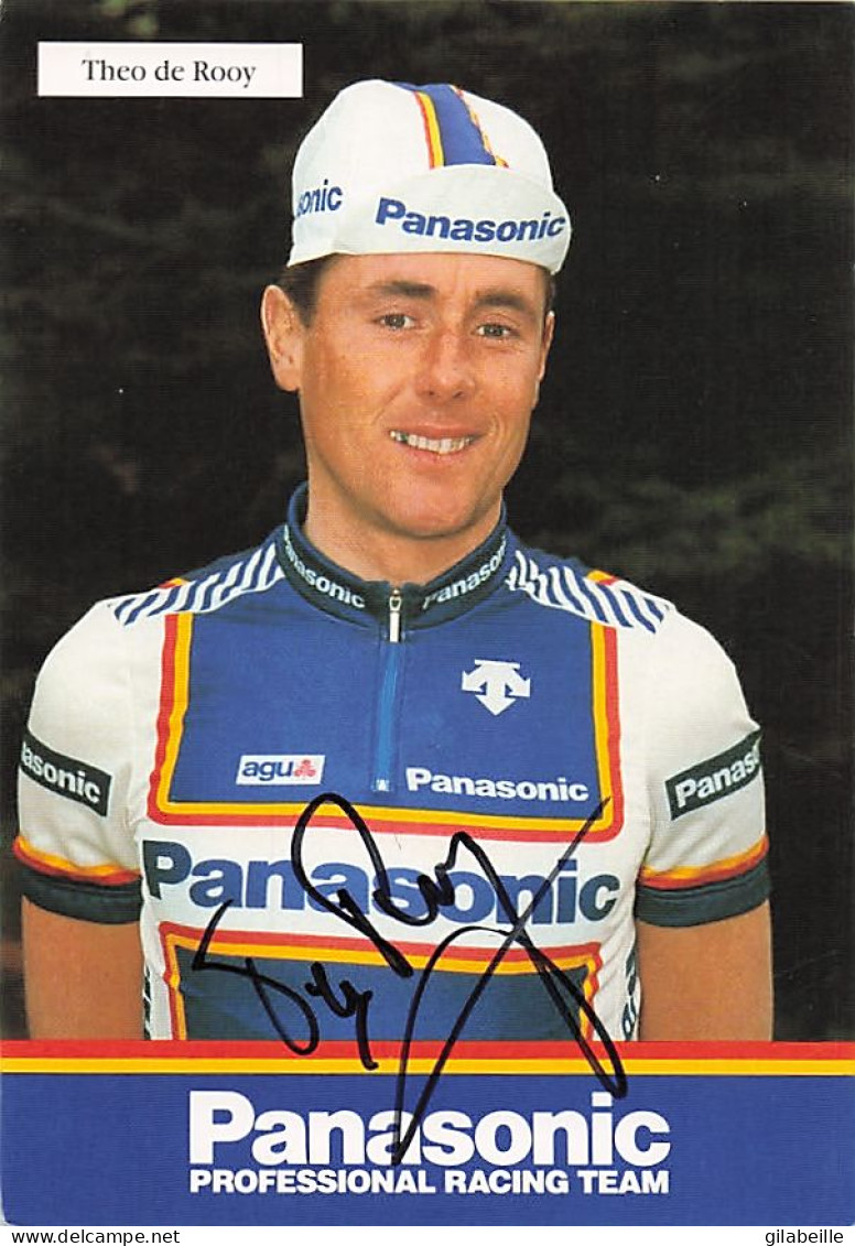 Vélo Coureur Cycliste Neerlandais Theo De Rooy - Team Panasonic  Cycling - Cyclisme - Ciclismo - Wielrennen -SIgnée  - Cyclisme