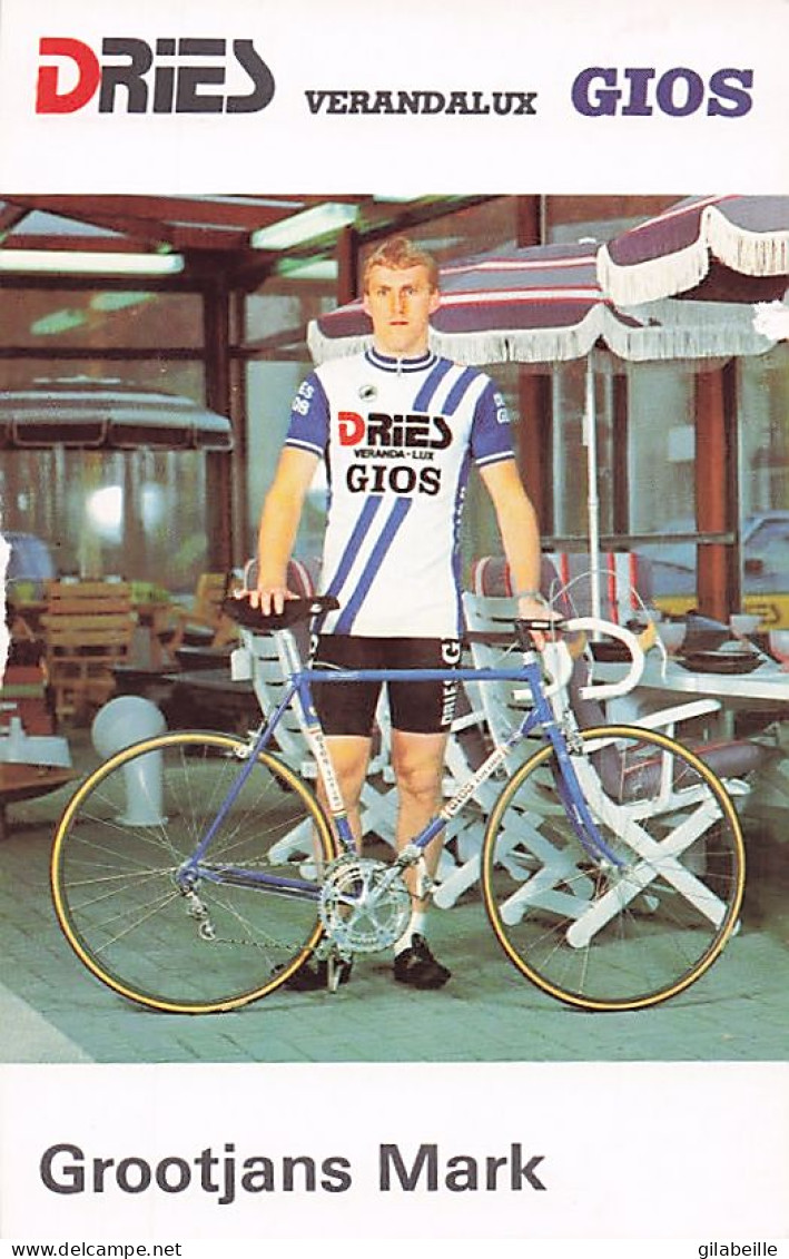 Vélo Coureur Cycliste Belge Mark Grootjans - Team Dries Gios -   Cycling - Cyclisme - Ciclismo - Wielrennen  - Radsport