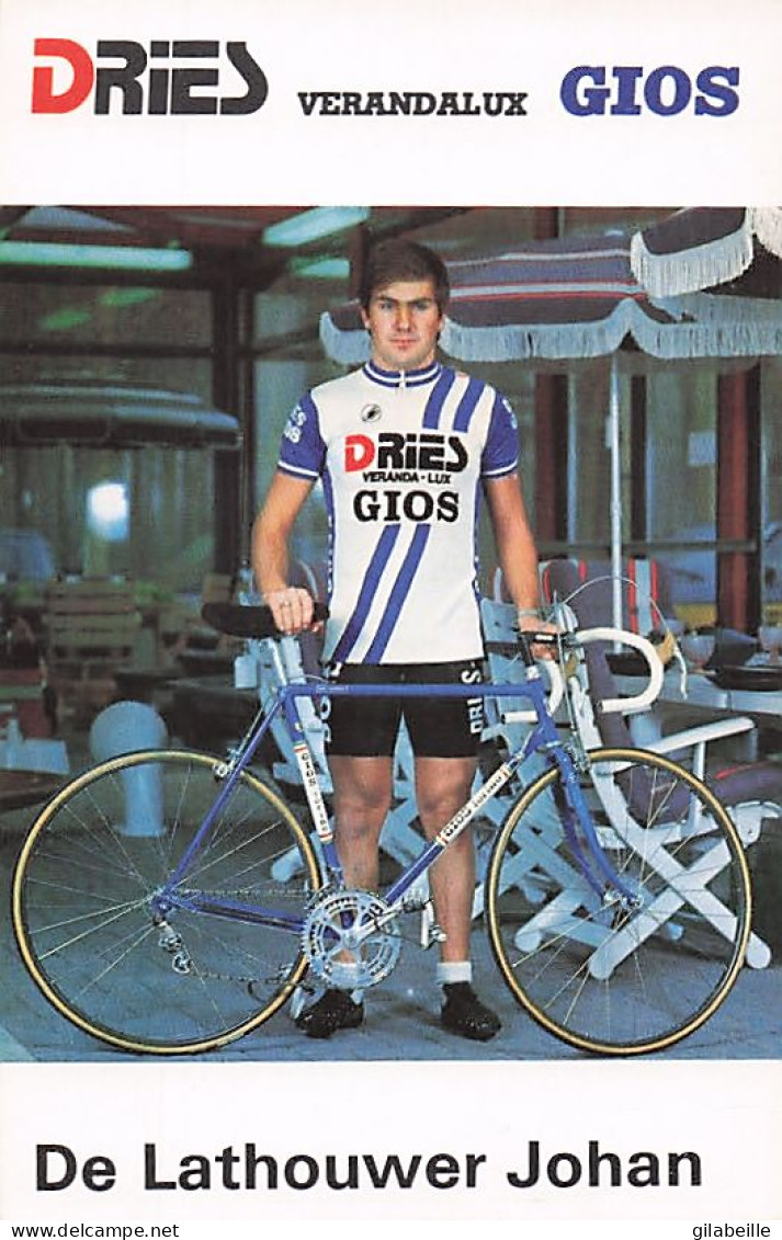 Vélo Coureur Cycliste Belge Johan De Lathouwer - Team Dries Gios -   Cycling - Cyclisme - Ciclismo - Wielrennen  - Cyclisme
