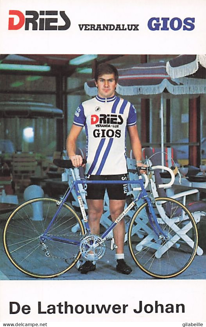 Vélo Coureur Cycliste Belge Johan De Lathouwer - Team Dries Gios -   Cycling - Cyclisme - Ciclismo - Wielrennen  - Cycling