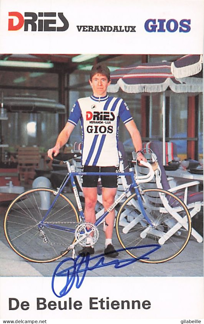 Vélo Coureur Cycliste Belge Etienne De Beule  - Team Dries Gios -   Cycling - Cyclisme - Ciclismo - Wielrennen - Signée - Radsport