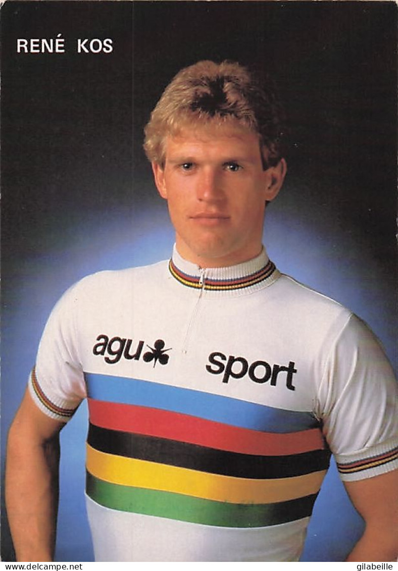 Vélo Coureur Cycliste Néerlandais René Kos -   Cycling - Cyclisme - Ciclismo - Wielrennen  - Radsport