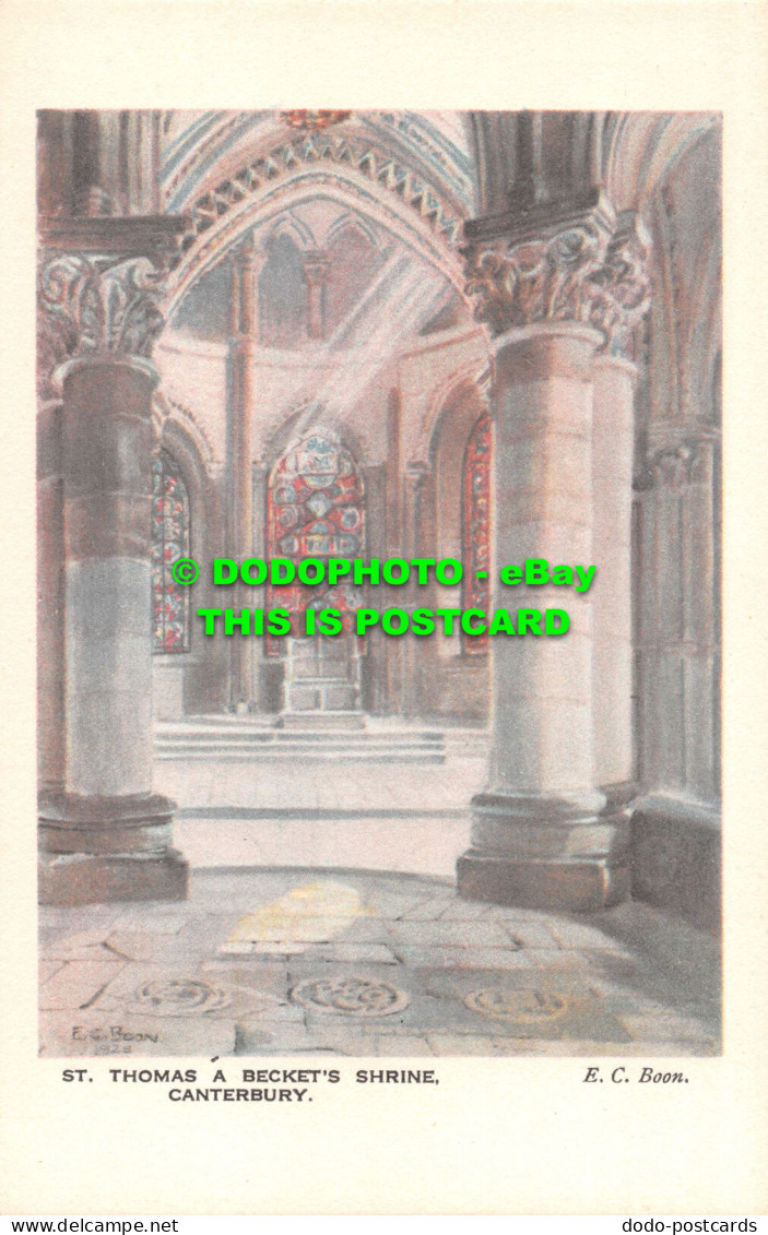 R546204 Canterbury. St. Thomas A Becket Shrine. William Brown. E. C. Boon - Monde