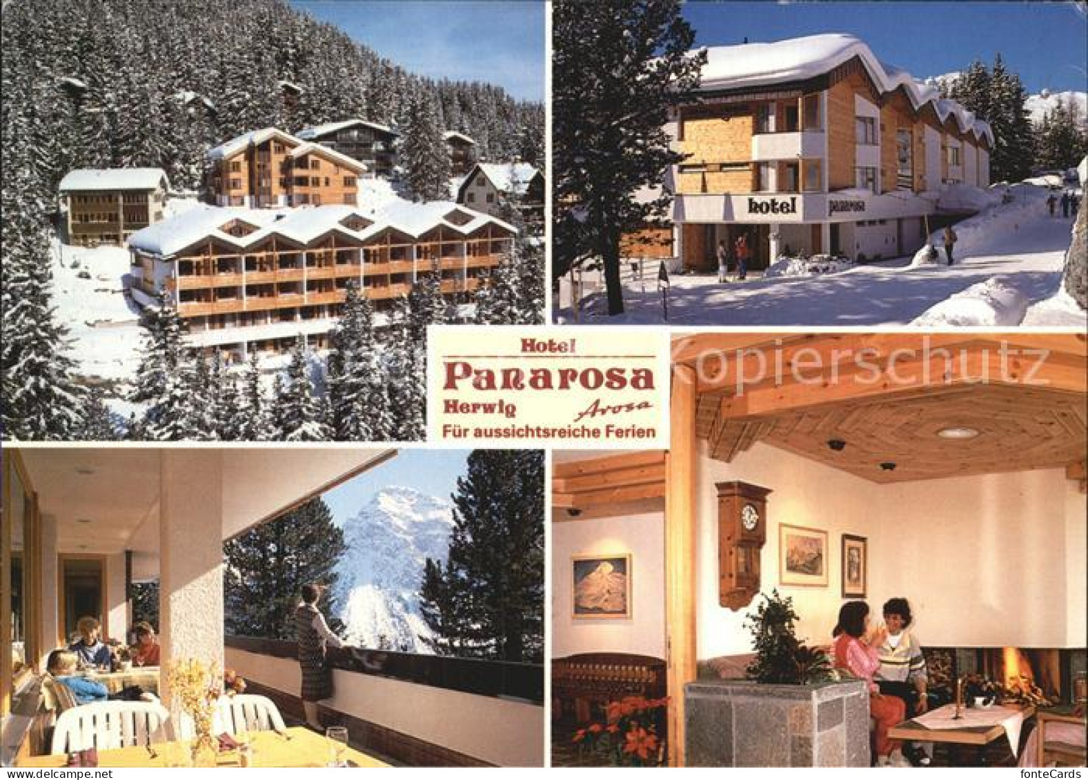 12413031 Arosa GR Hotel Panarosa Arosa - Other & Unclassified