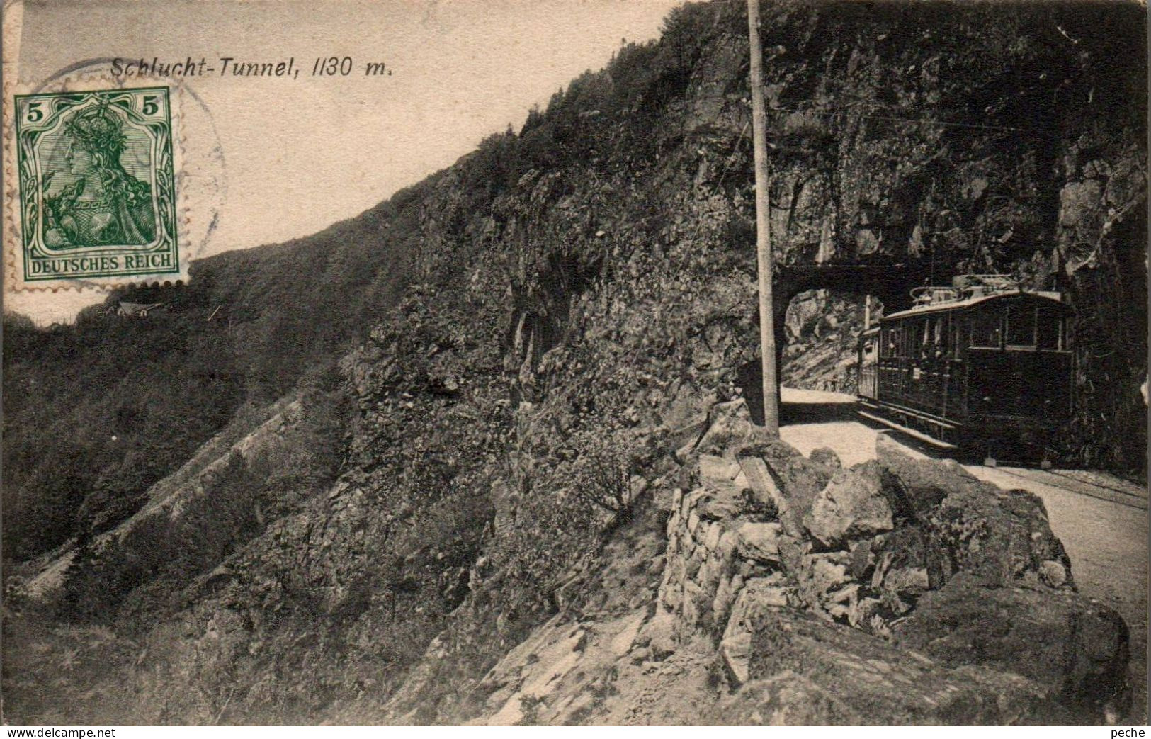 N°1243 W -cpa Schlucht -tunnel -Tramway- - Altri & Non Classificati