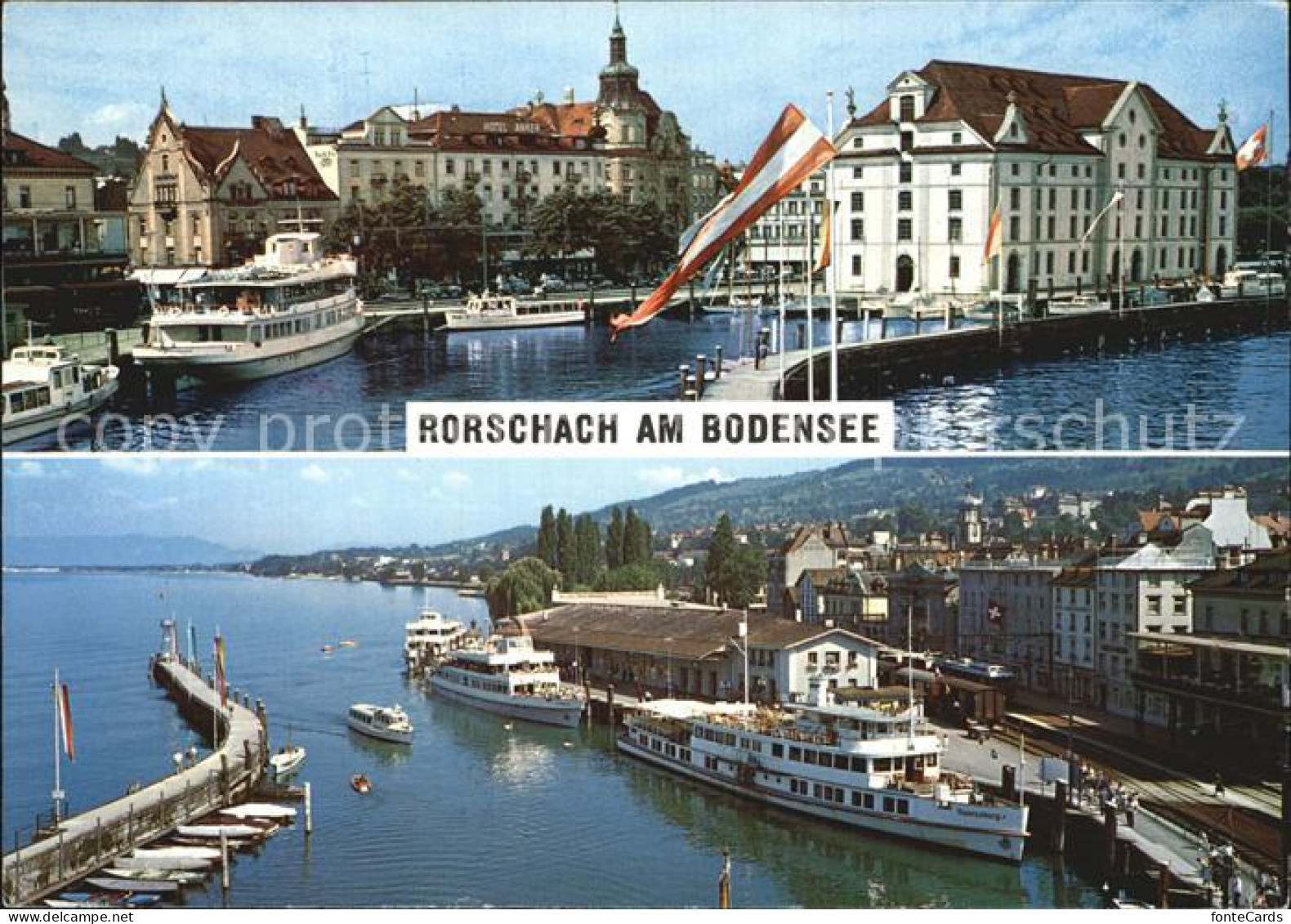 12410012 Rorschach Bodensee Hafen Kornhaus Bahnhof Rorschach - Autres & Non Classés
