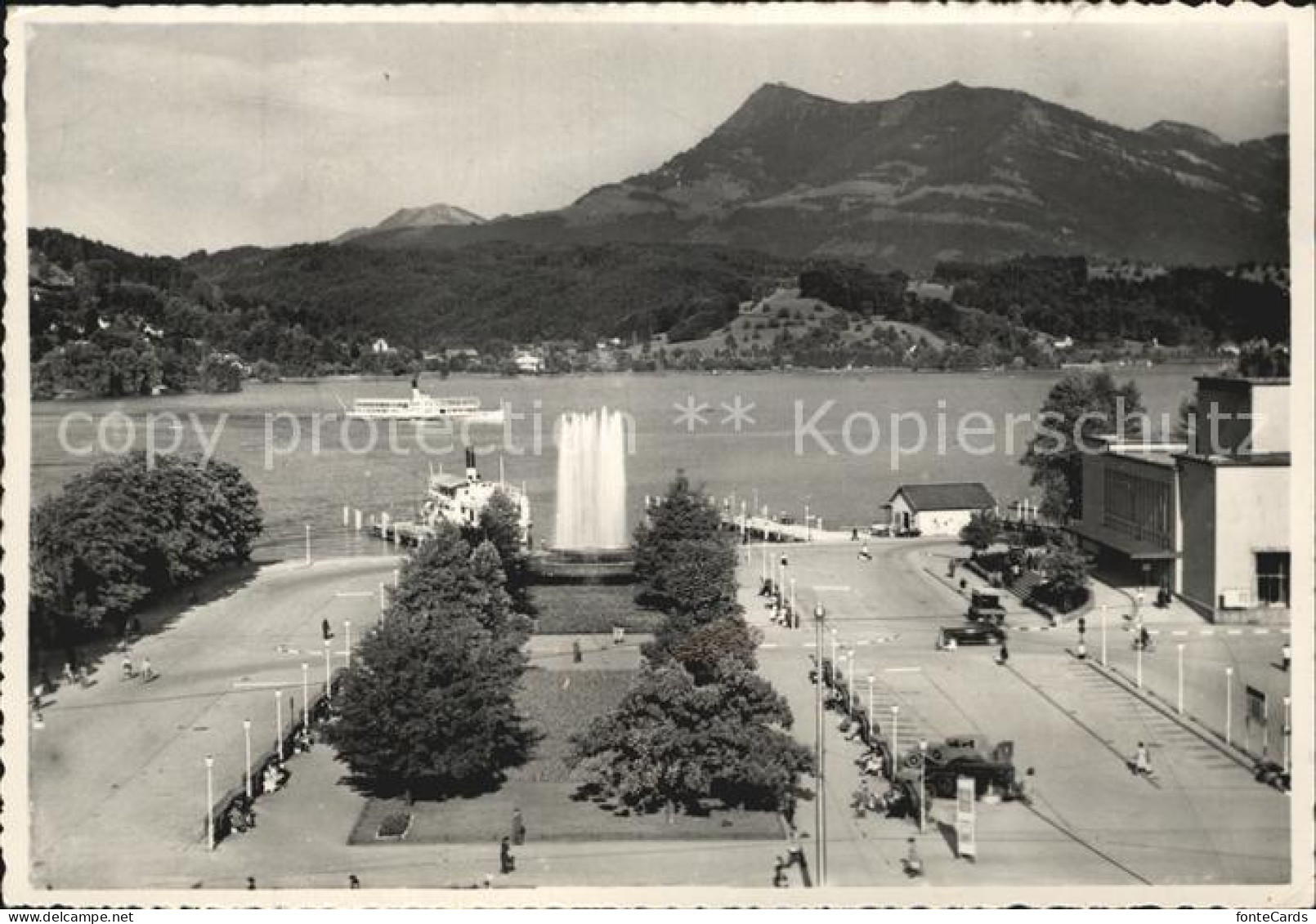 12409368 Luzern LU Bahnhofplatz Mit Rigi Luzern - Sonstige & Ohne Zuordnung