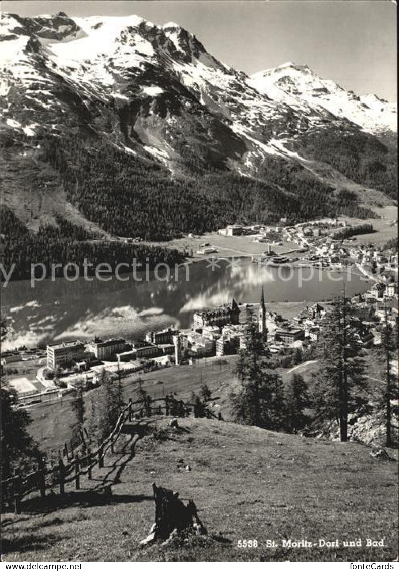 12405031 St Moritz Dorf GR Und Bad Moritzsee Alpen St Moritz - Other & Unclassified