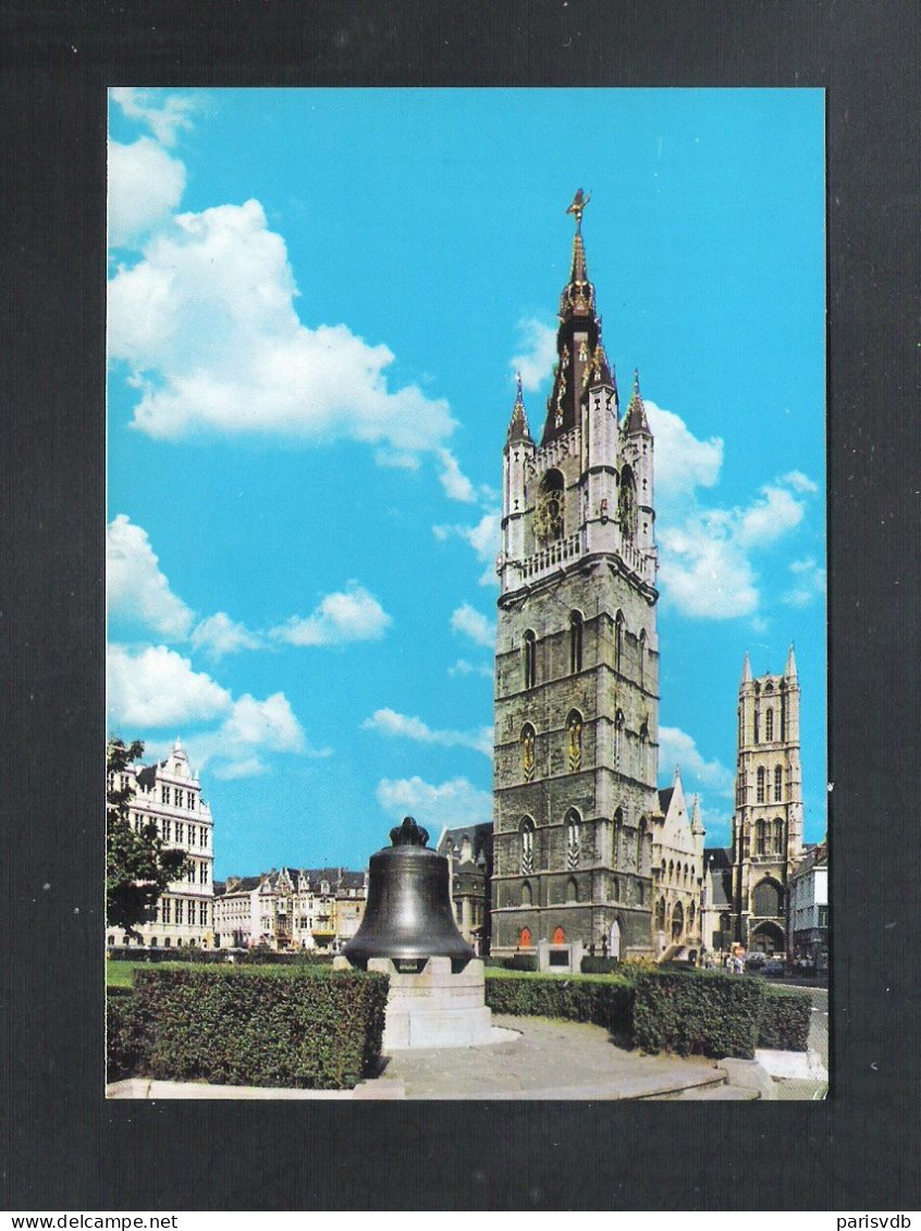 GENT - GAND -  EMILE BRAUNPLEIN, BELFORT, SINT-BAAFSKATHEDRAAL  - NELS  (14.044) - Gent