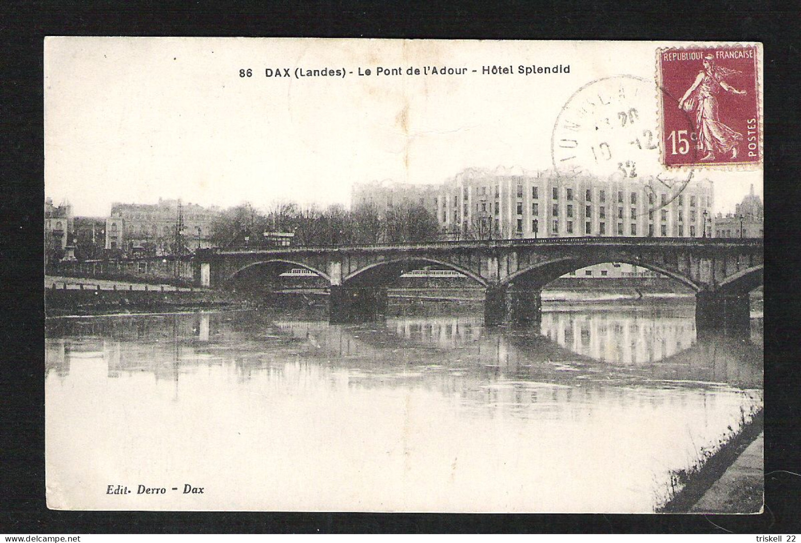 Dax - Le Pont De L'Adour - Dax