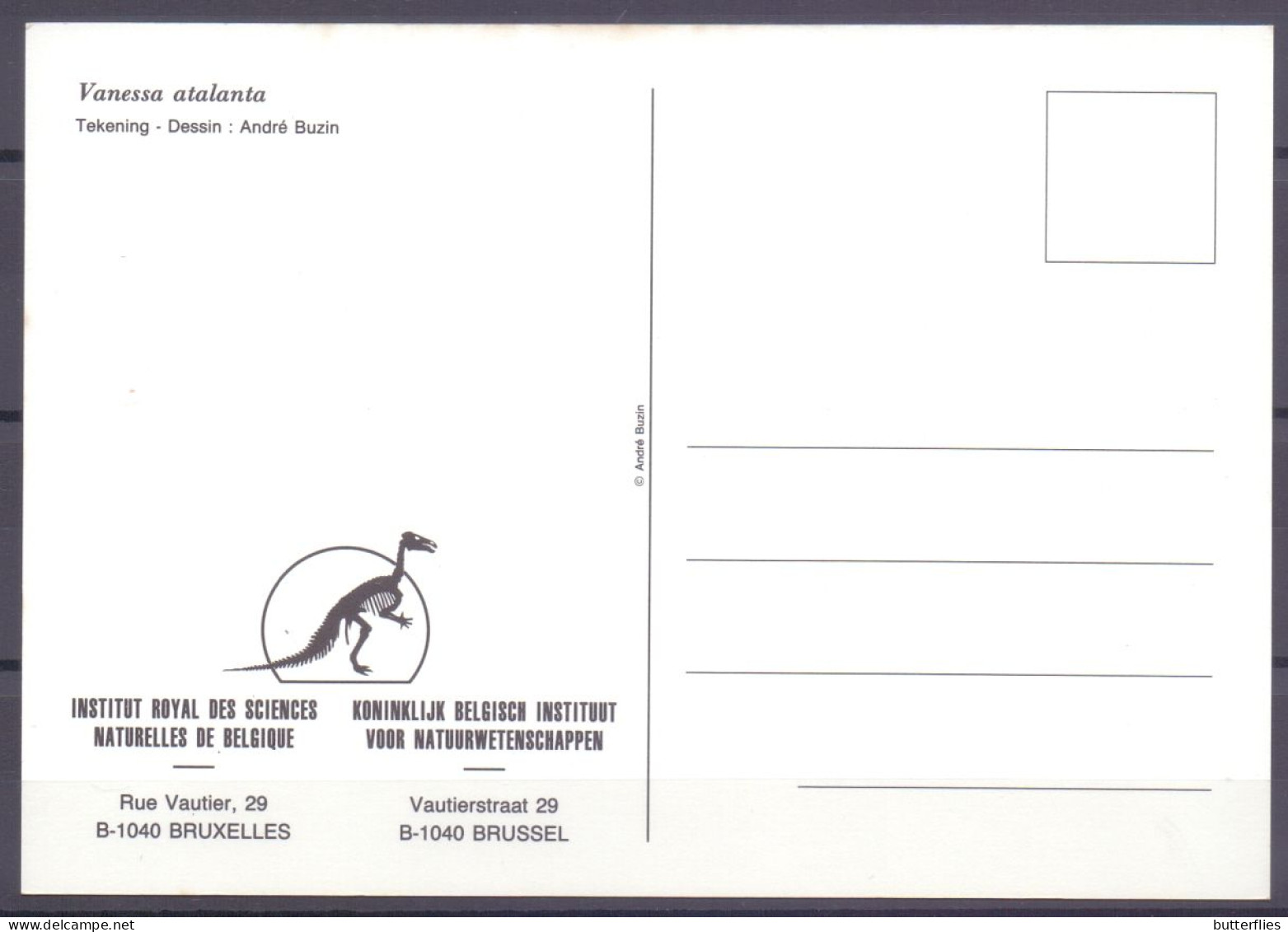 Belgie - ** 3180 - 4 Max. Kaarten Vlinders - Zegel Duostamp Met Viooltje ** Zeer Beperkte Uitgave - 1985-.. Vögel (Buzin)