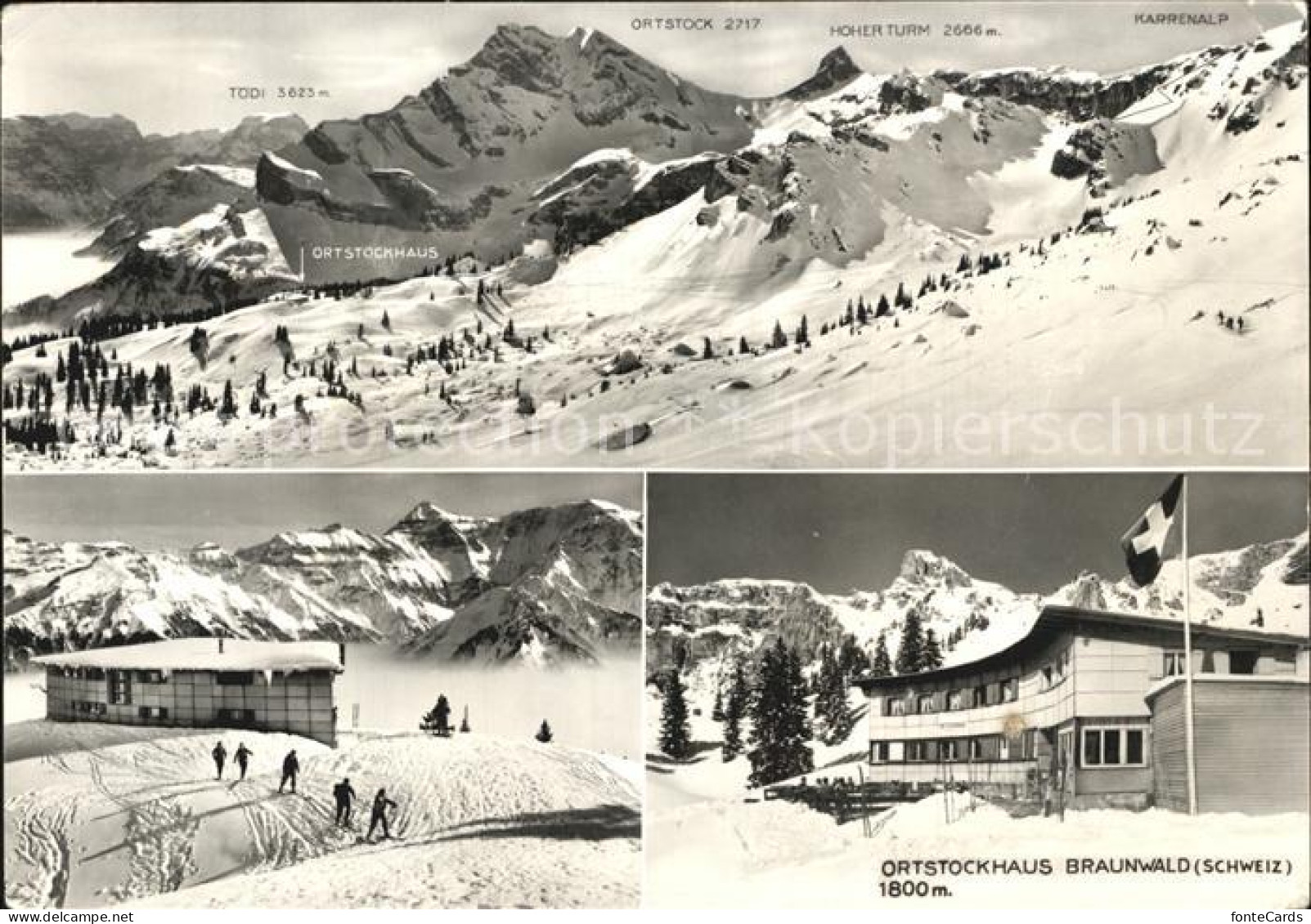 12402144 Braunwald GL Ortstockhaus Skigebiet Braunwald - Sonstige & Ohne Zuordnung