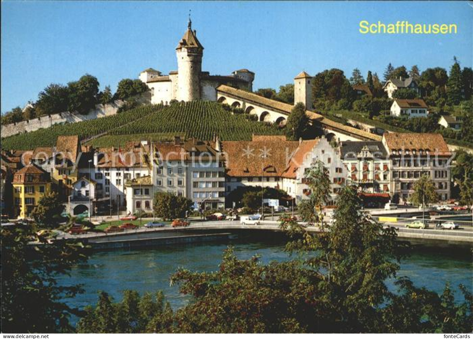 12401070 Schaffhausen SH Rhein Und Munot Schaffhausen - Autres & Non Classés