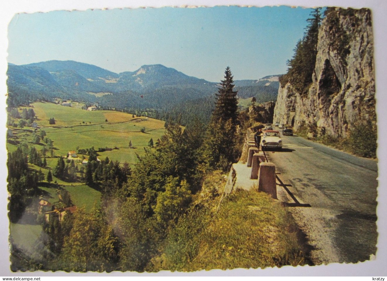 FRANCE - JURA - LES ROUSSES - Route De Morez - Other & Unclassified